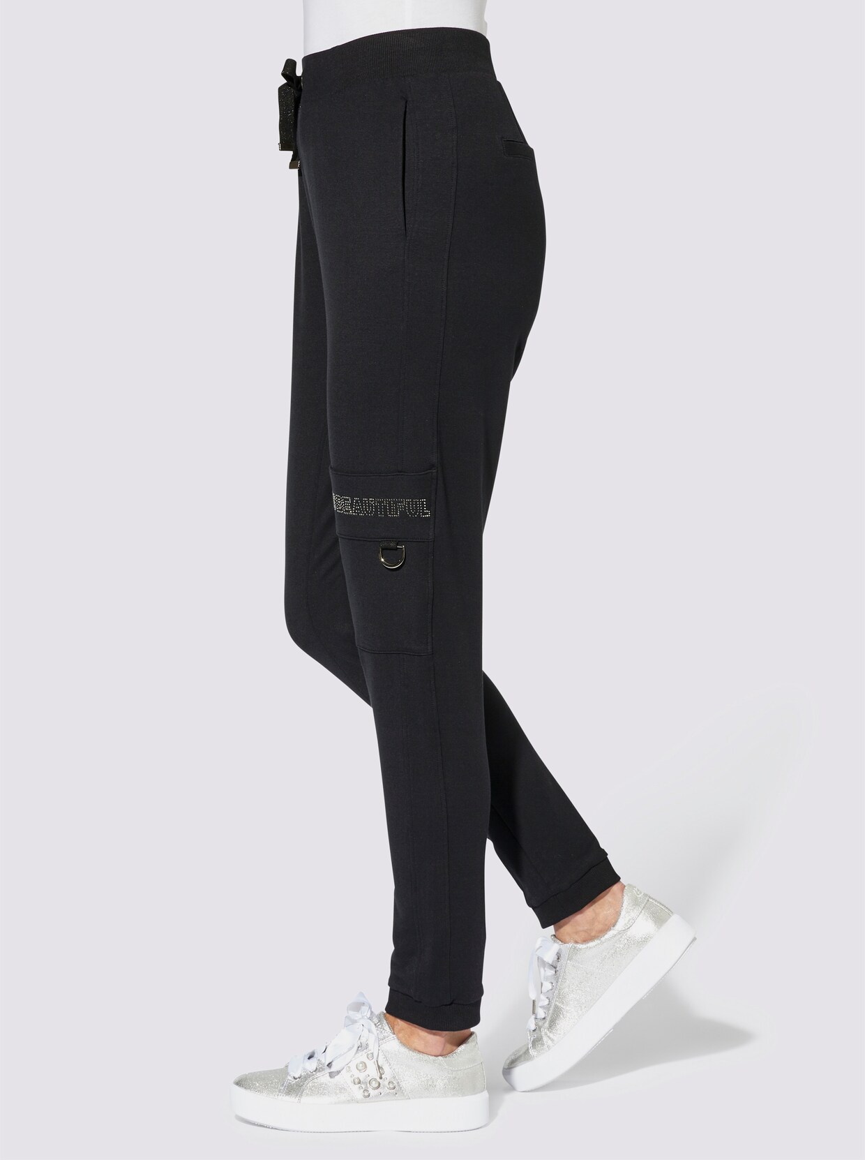 Jogg Pants - schwarz