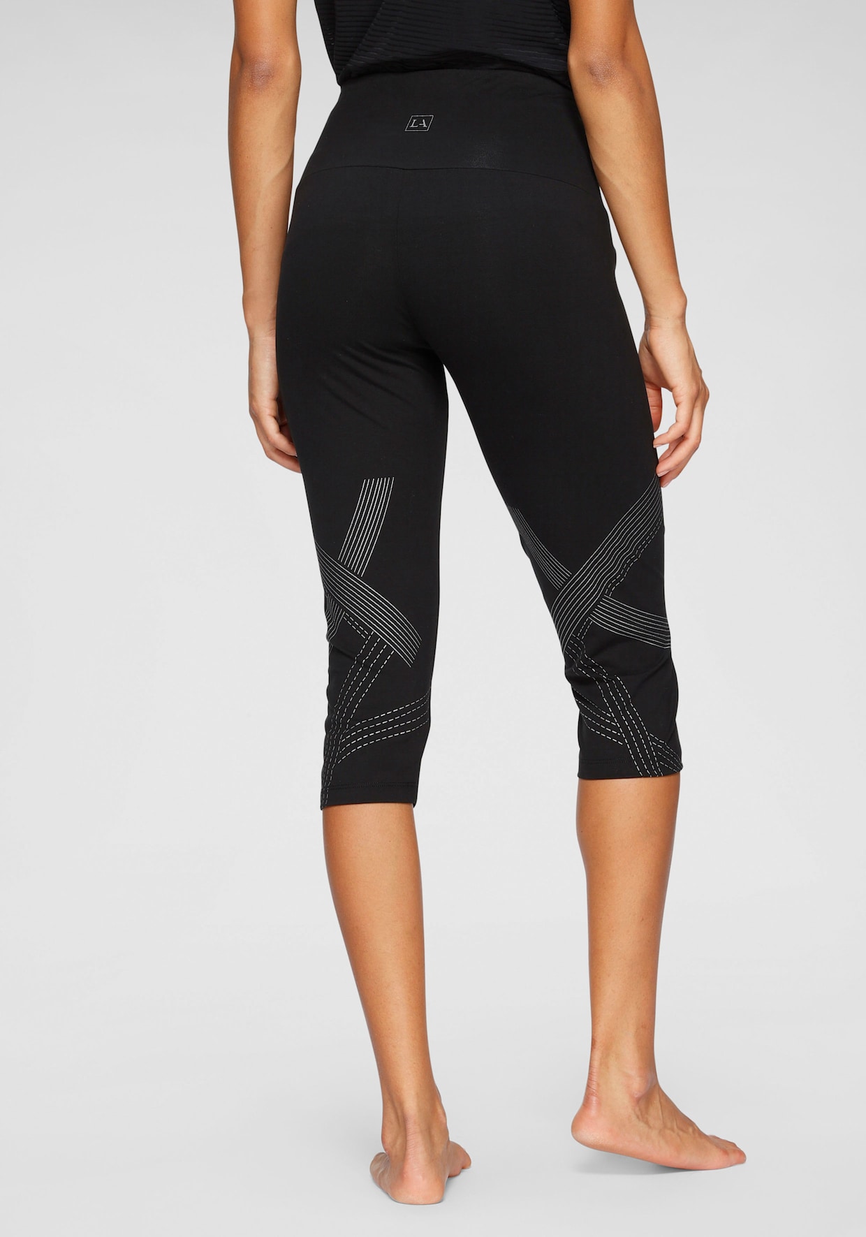 LASCANA ACTIVE Caprilegging - zwart