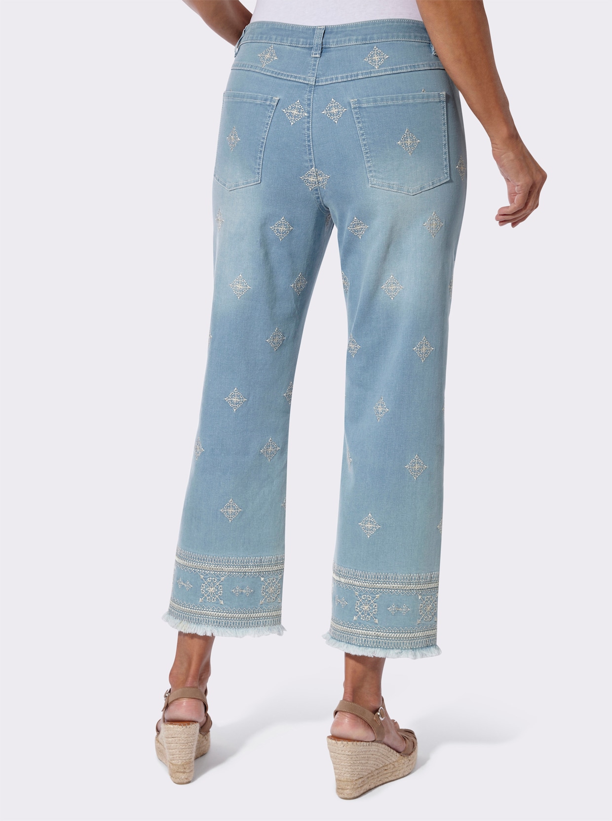 7/8-Jeans - blue-bleached