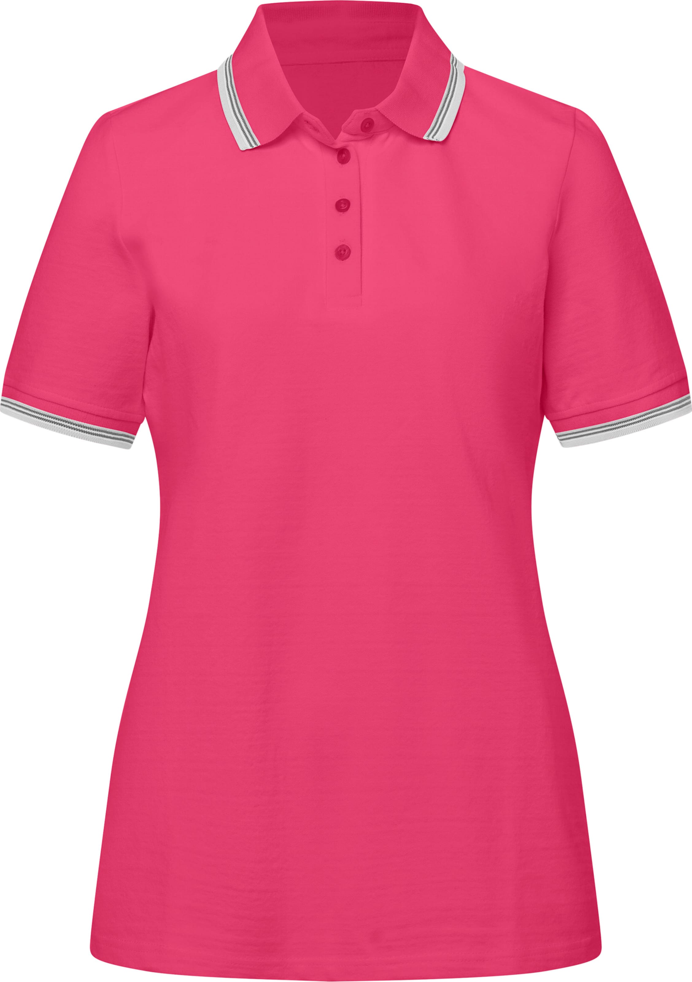 Your Look... for less! Dames Poloshirt fuchsia Maat