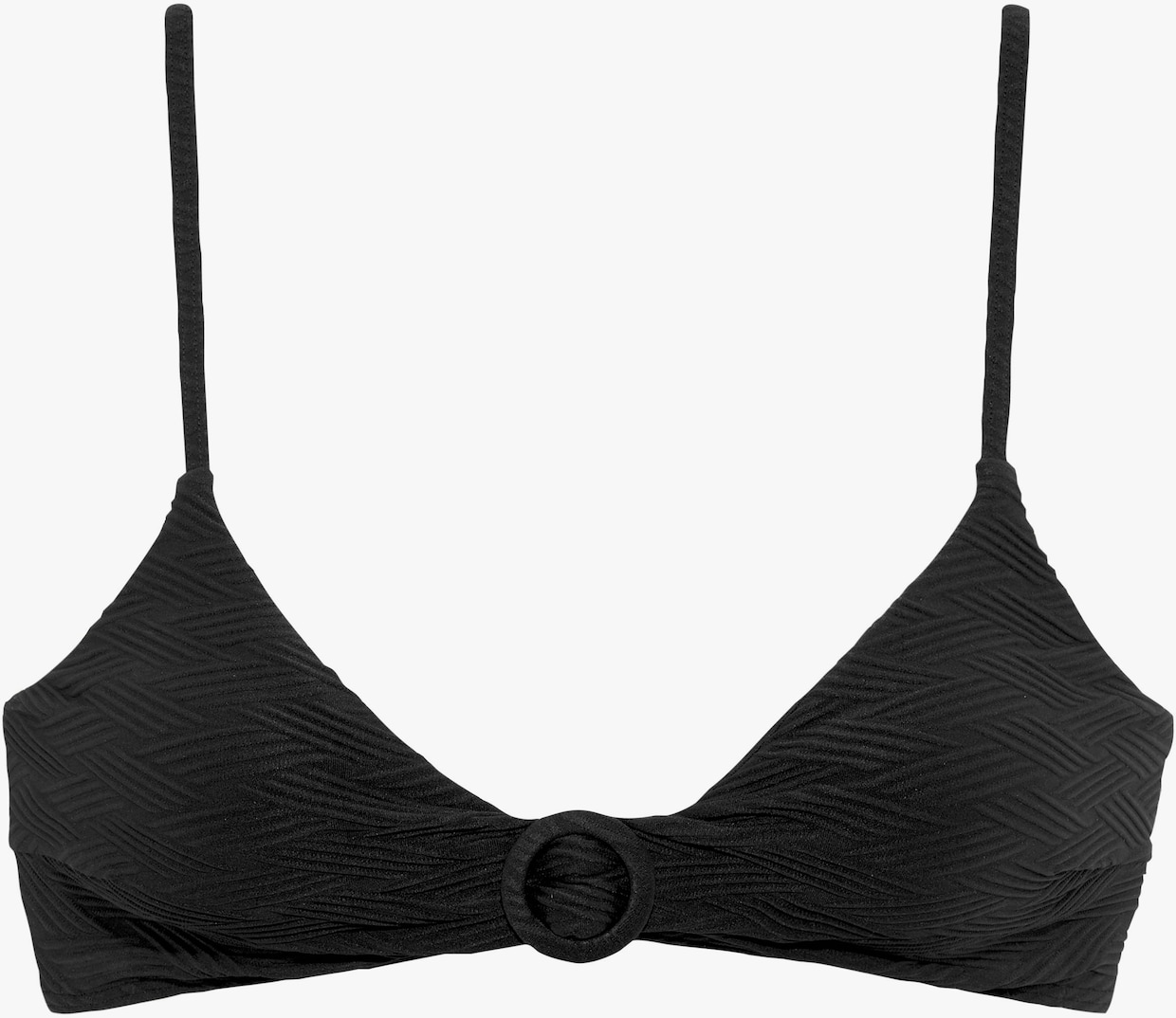 Sunseeker Triangel-Bikini-Top - schwarz