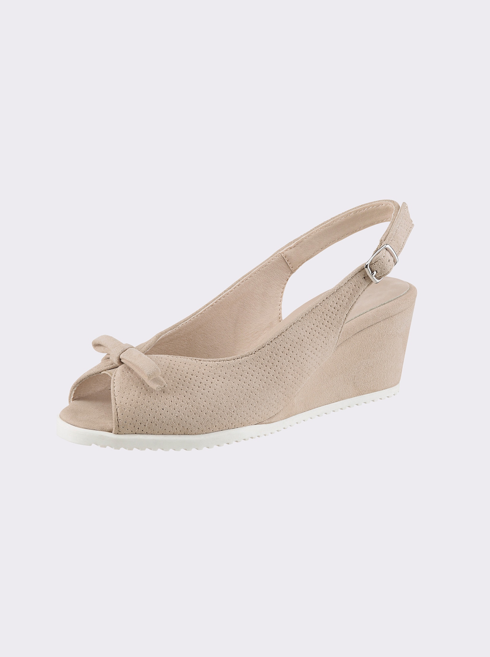 heine Keilsandalette - beige
