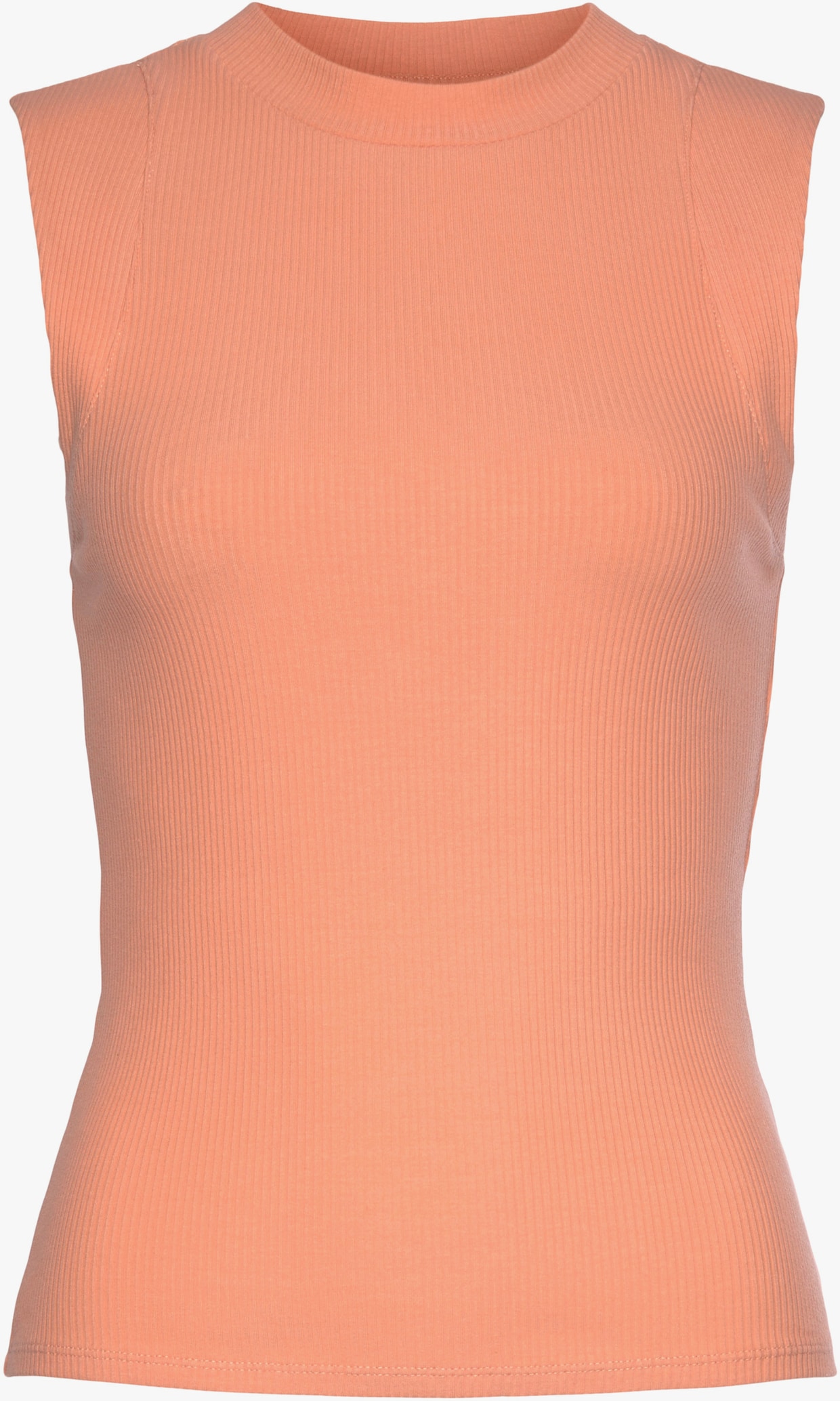 LASCANA ribtanktop - peach