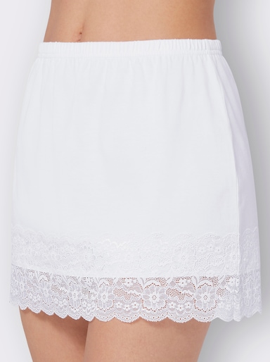 Shirt-Set mit Rundum-Dehnbund - weiß