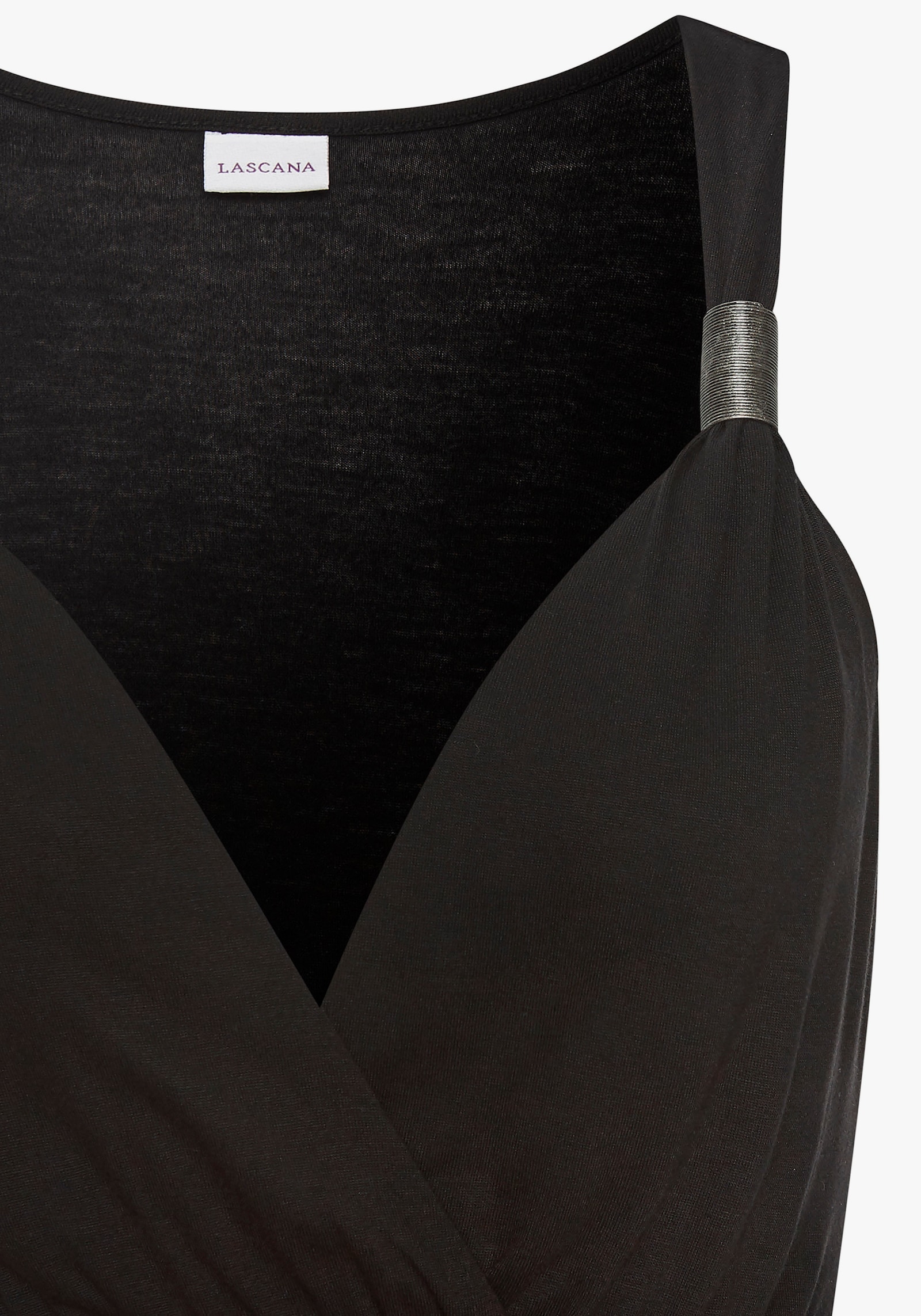 LASCANA Minikleid - schwarz