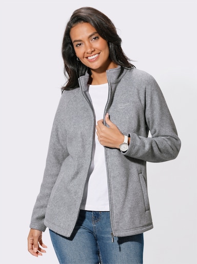 Catamaran Sports Fleece-Jacke - grau-meliert