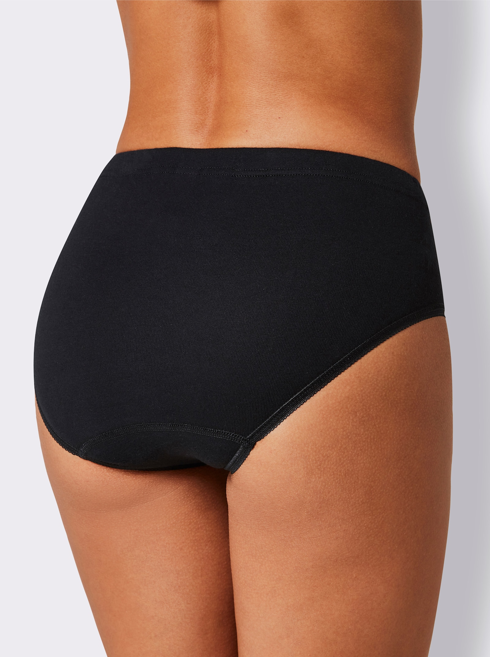 Speidel Taillenslip mit Doppelzwickel - 1x beige, 2x champagner, 2x schwarz