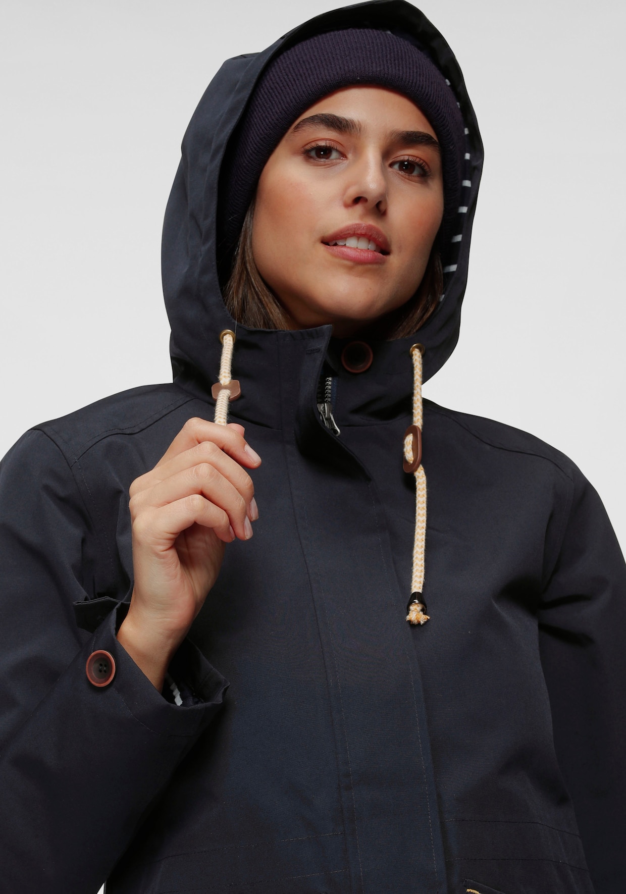 Funktionsparka - marine