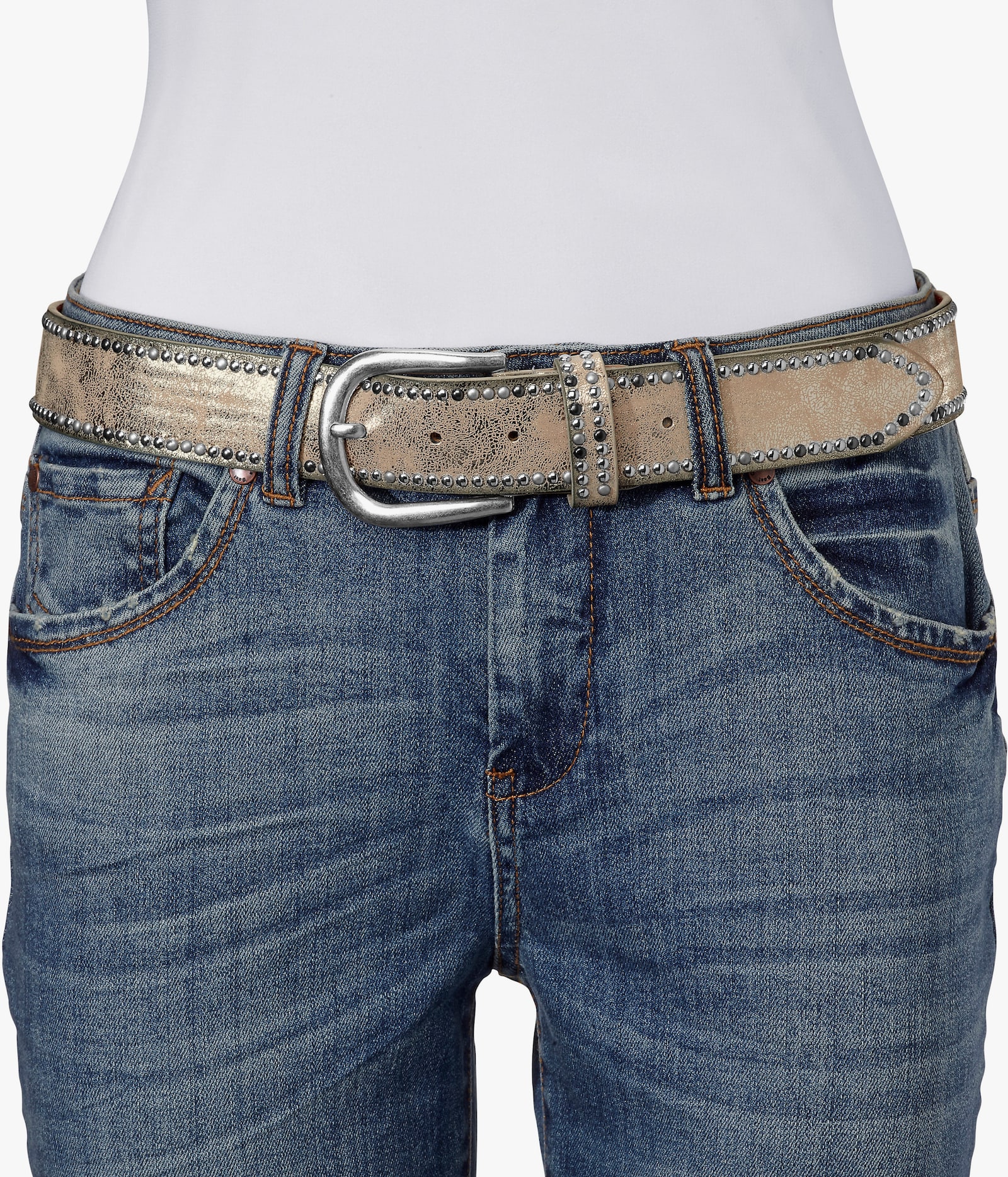 heine Ceintuur - goudkleur/zilverkleur