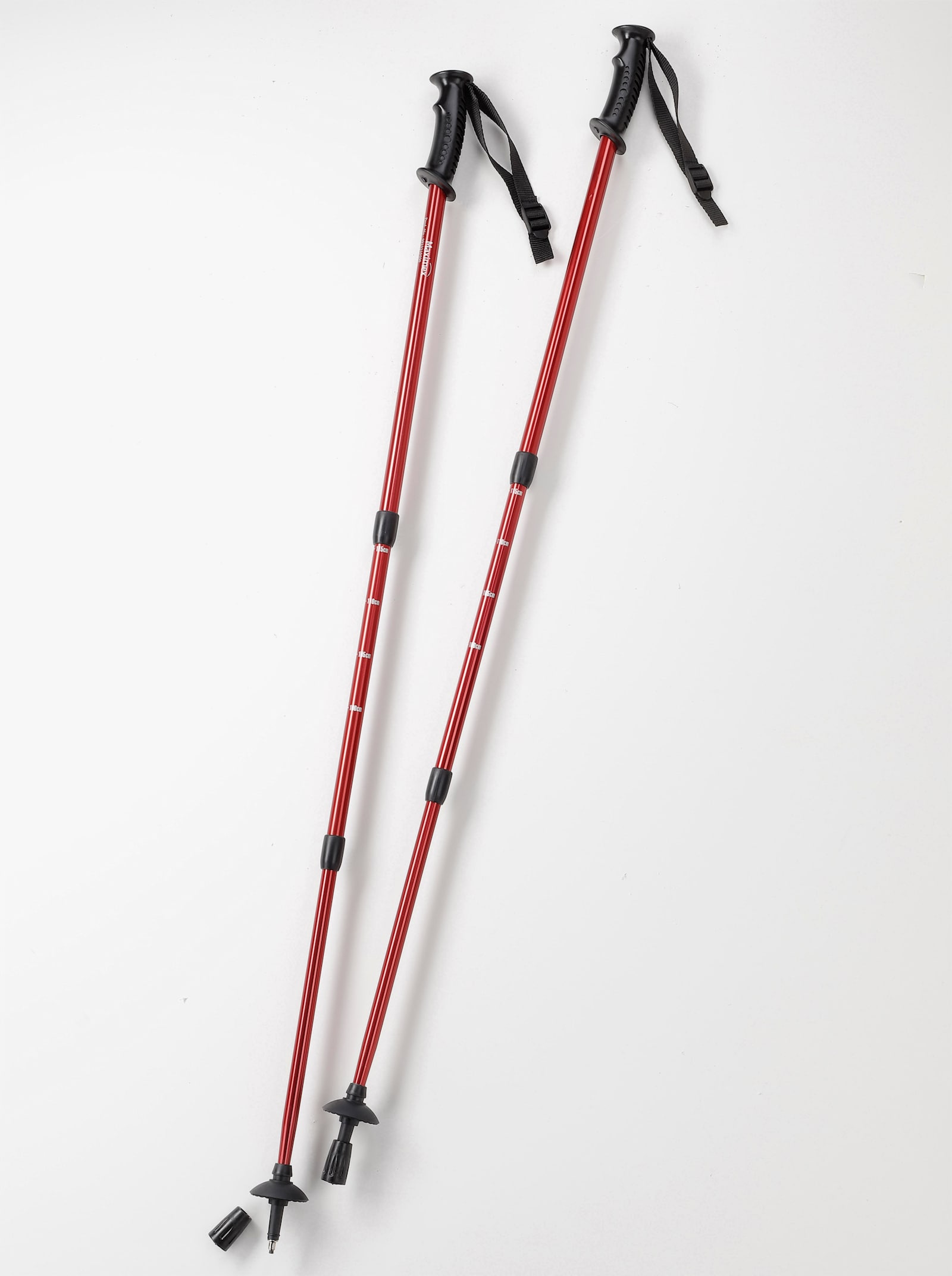 Trekkingové palice - červená