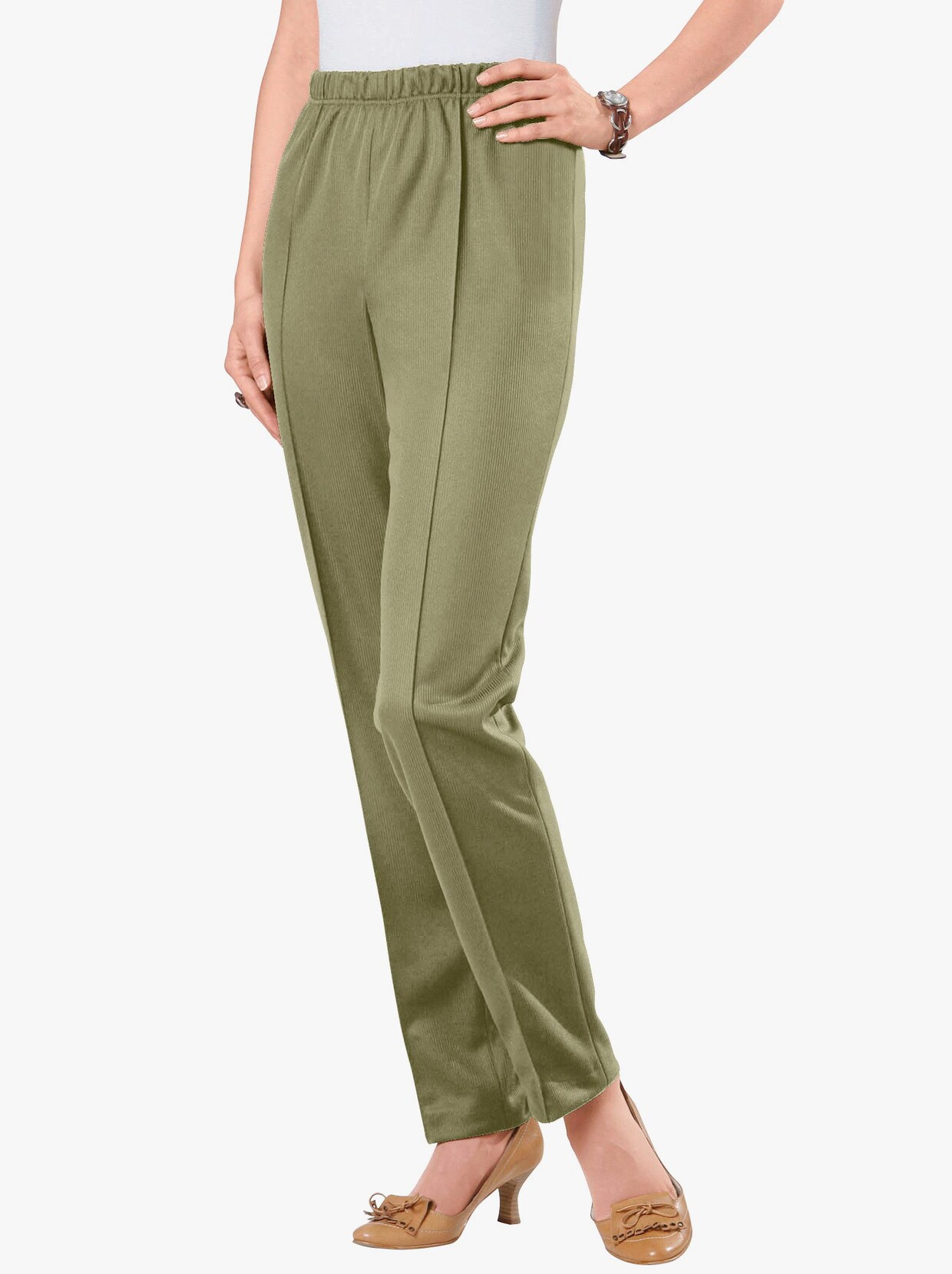broek - rietgroen