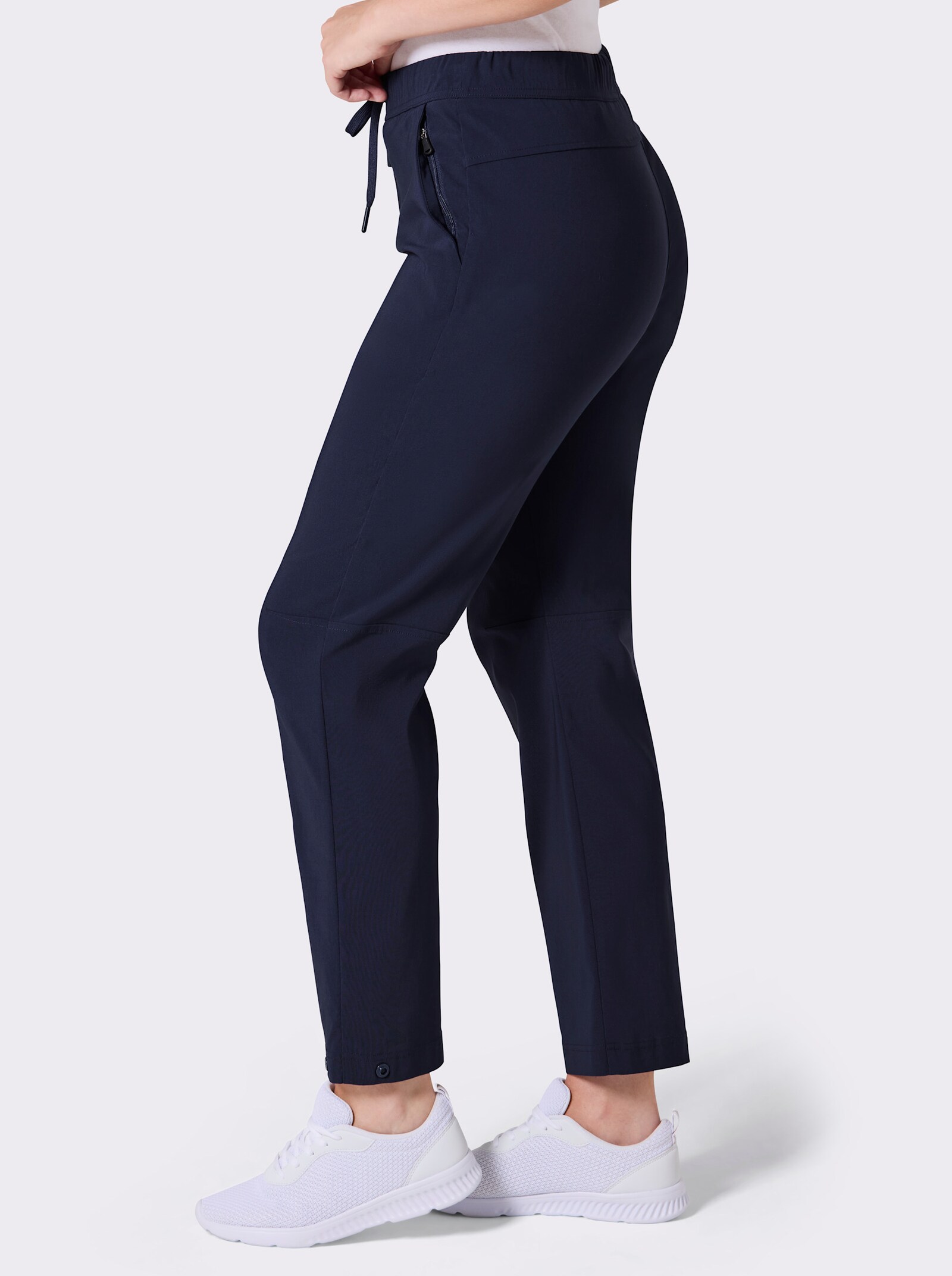 Catamaran Sports Freizeithose mit weitenregulierbarem Beinabschluss - marine