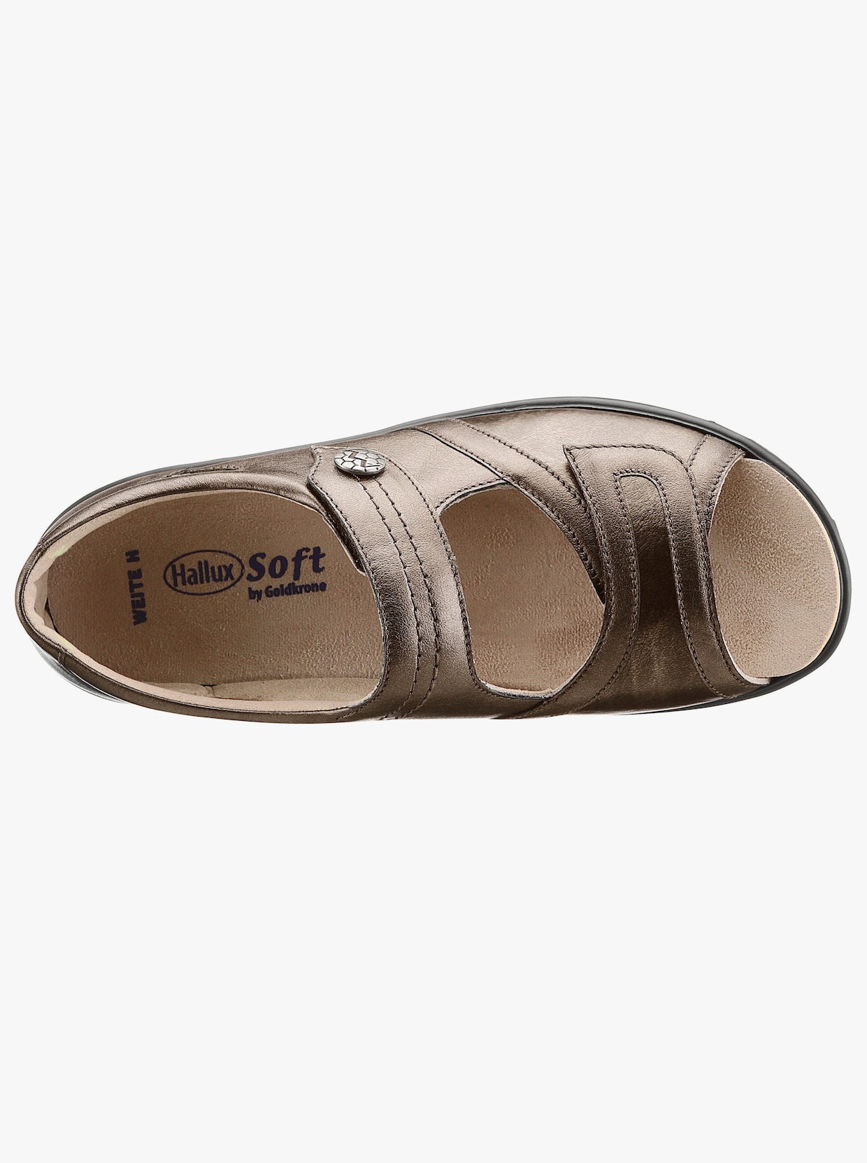 Hallux Soft by Goldkrone Sandalen - bronskleurig