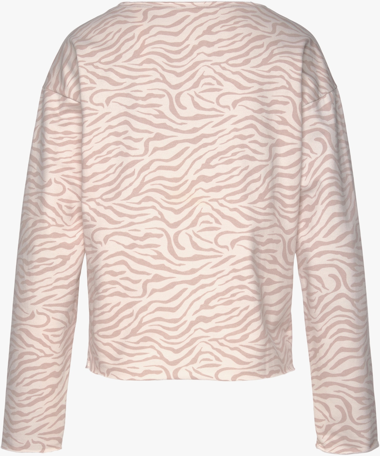 LASCANA Sweatshirt - nougat/beige