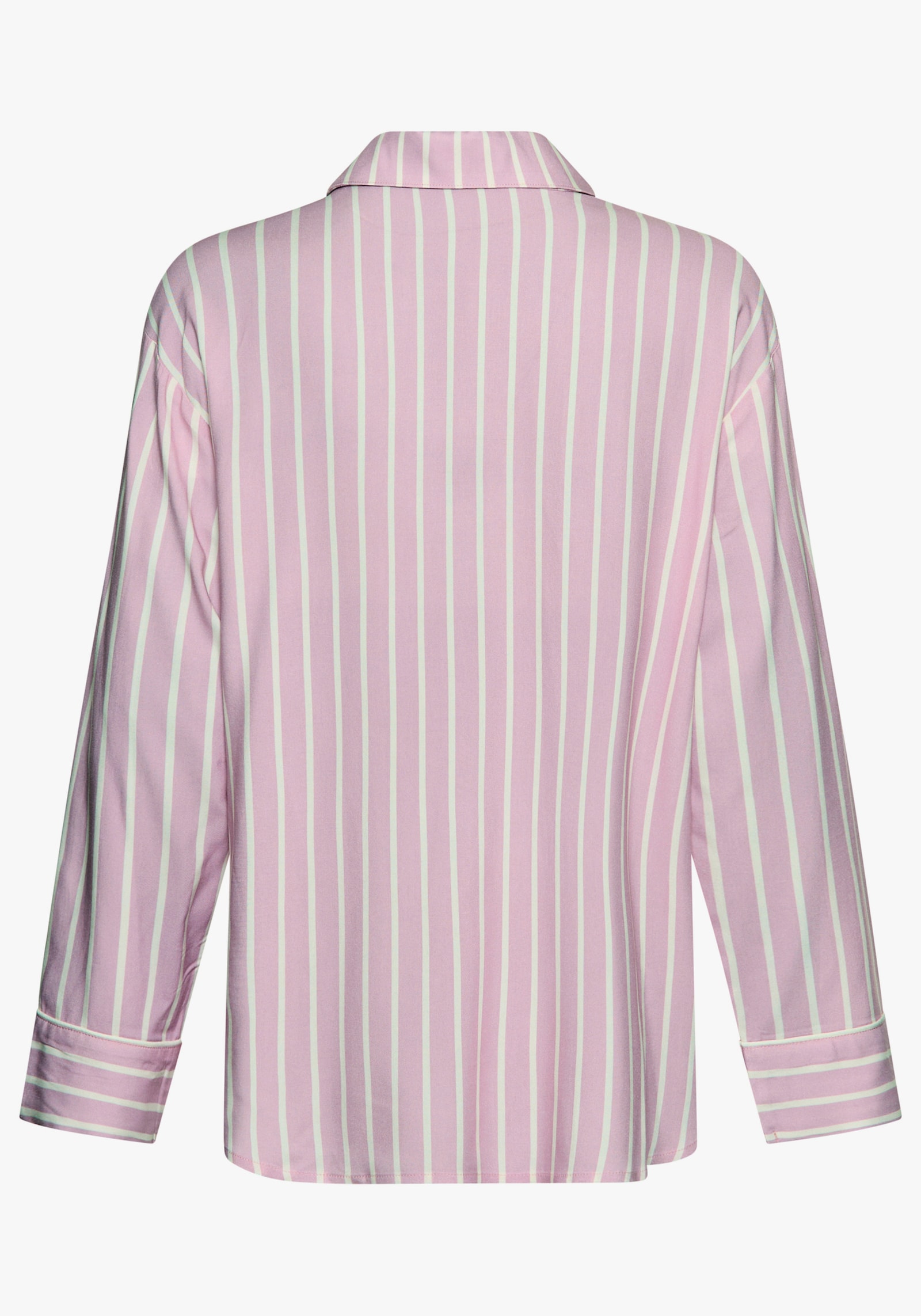 LASCANA Haut de pyjama - vieux rose à rayures