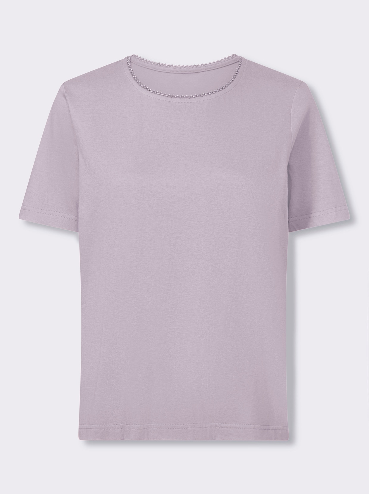 Kurzarmshirt - flieder