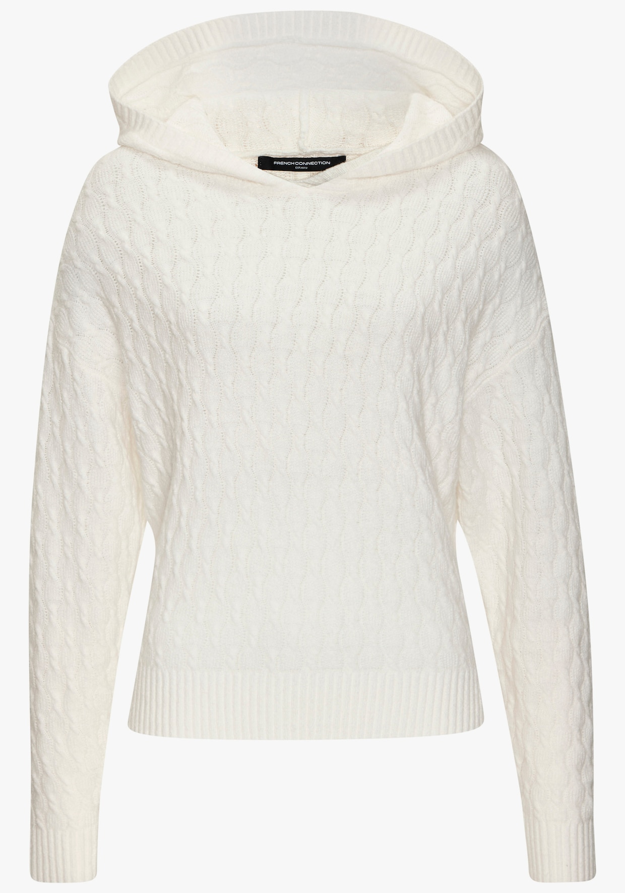 French Connection Kapuzenpullover - creme