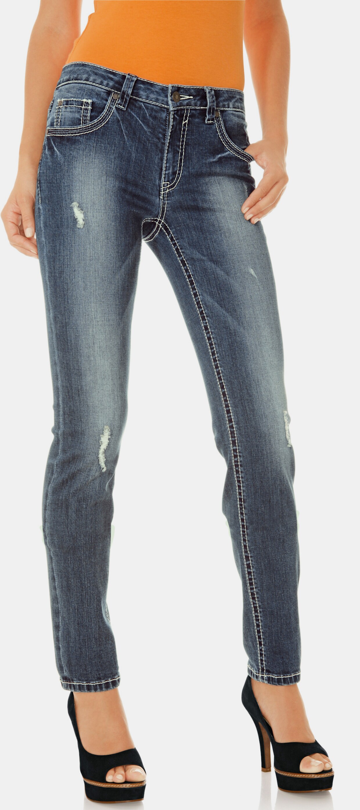 heine Jeans - blue denim