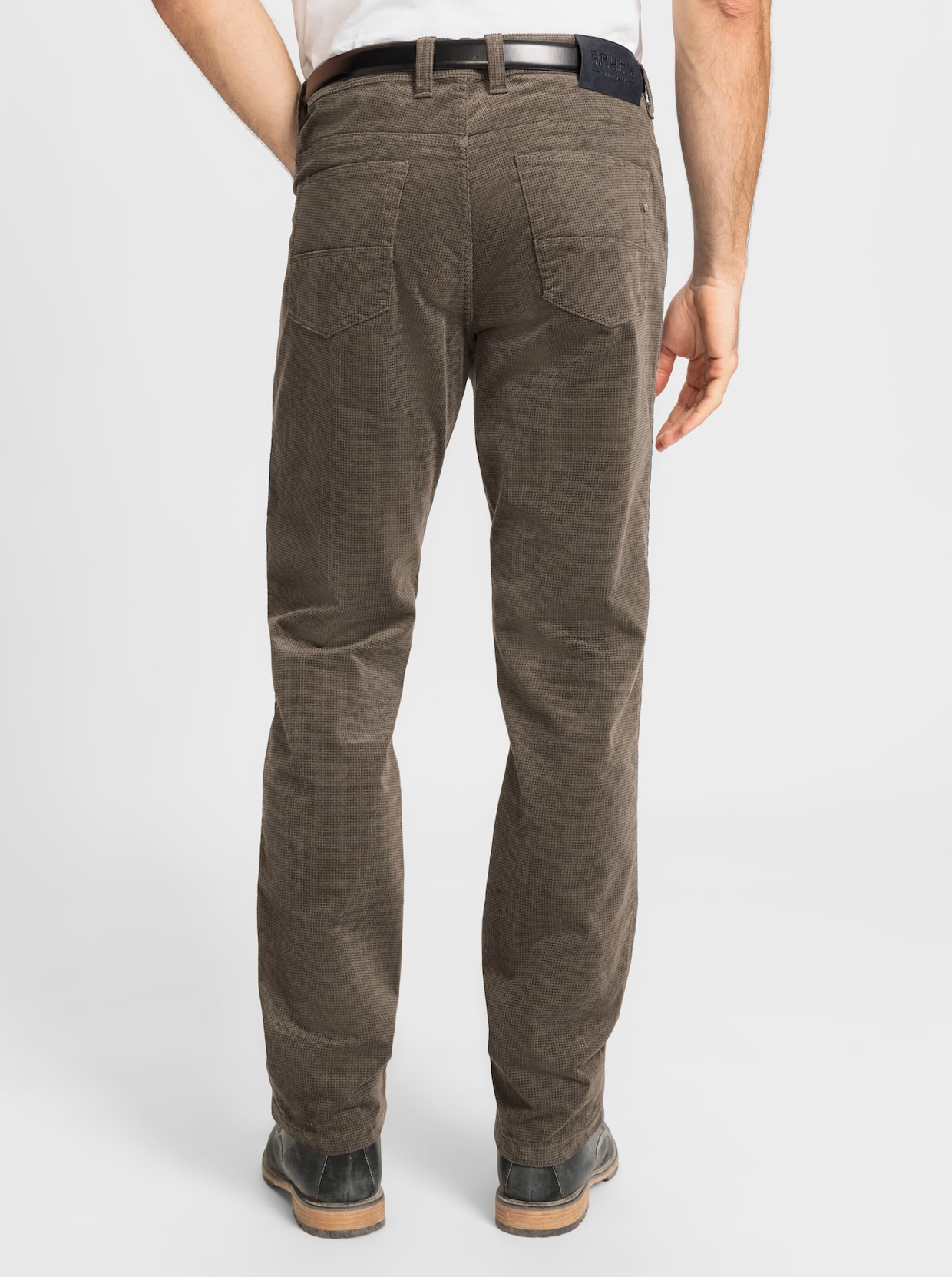 Brühl broek - leem gedessineerd