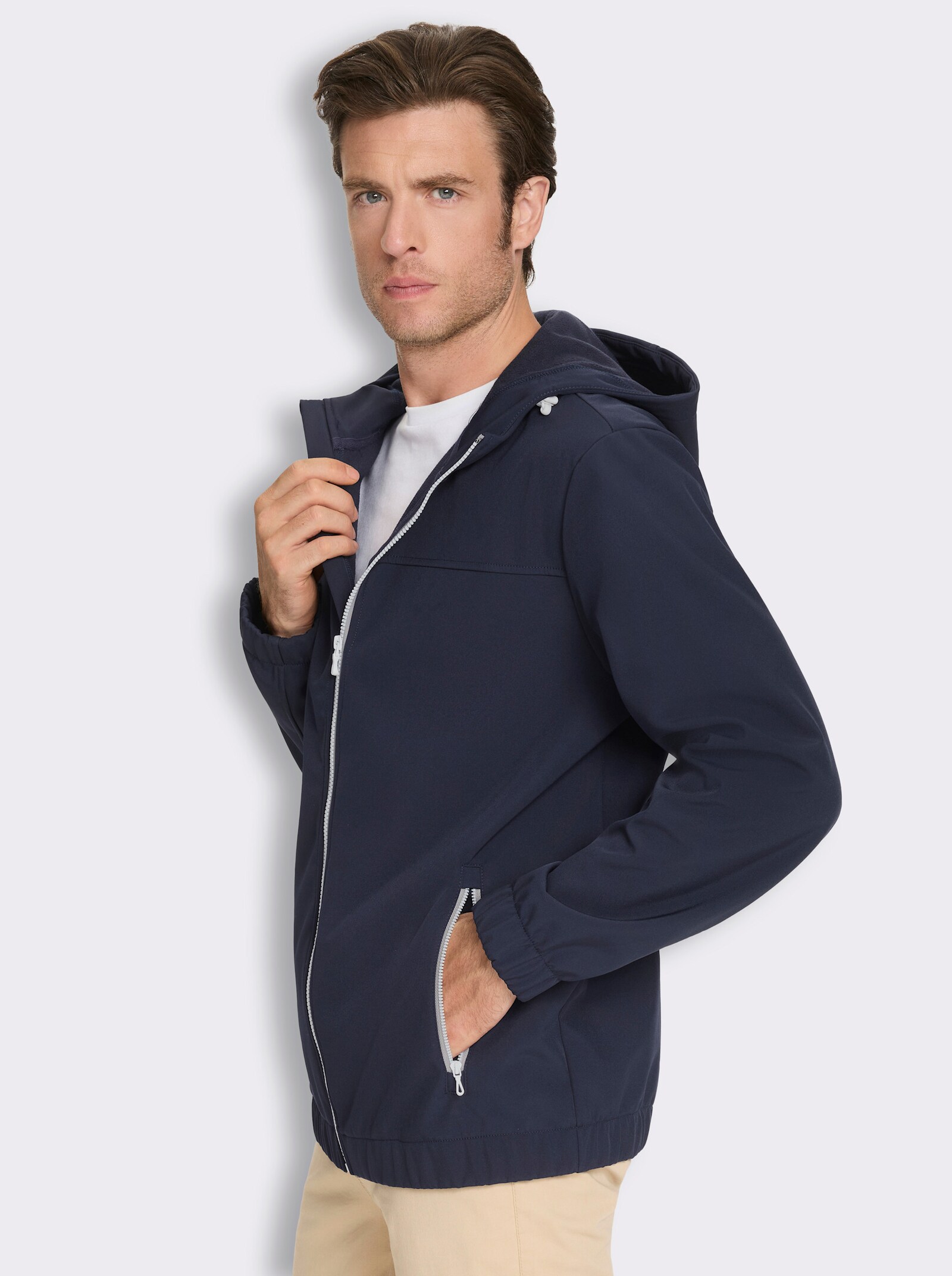Marco Donati Softshelljacke , wind- und wasserabweisend - marine