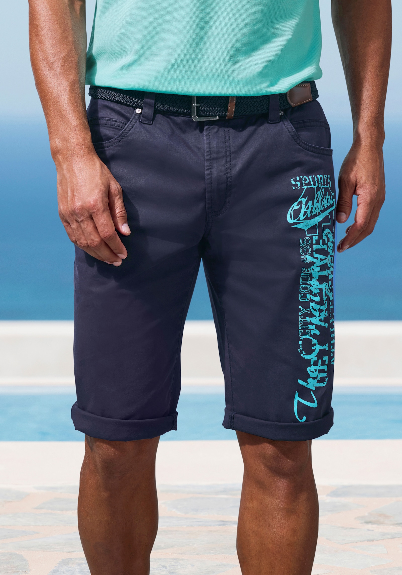 John Devin Bermudas - navy