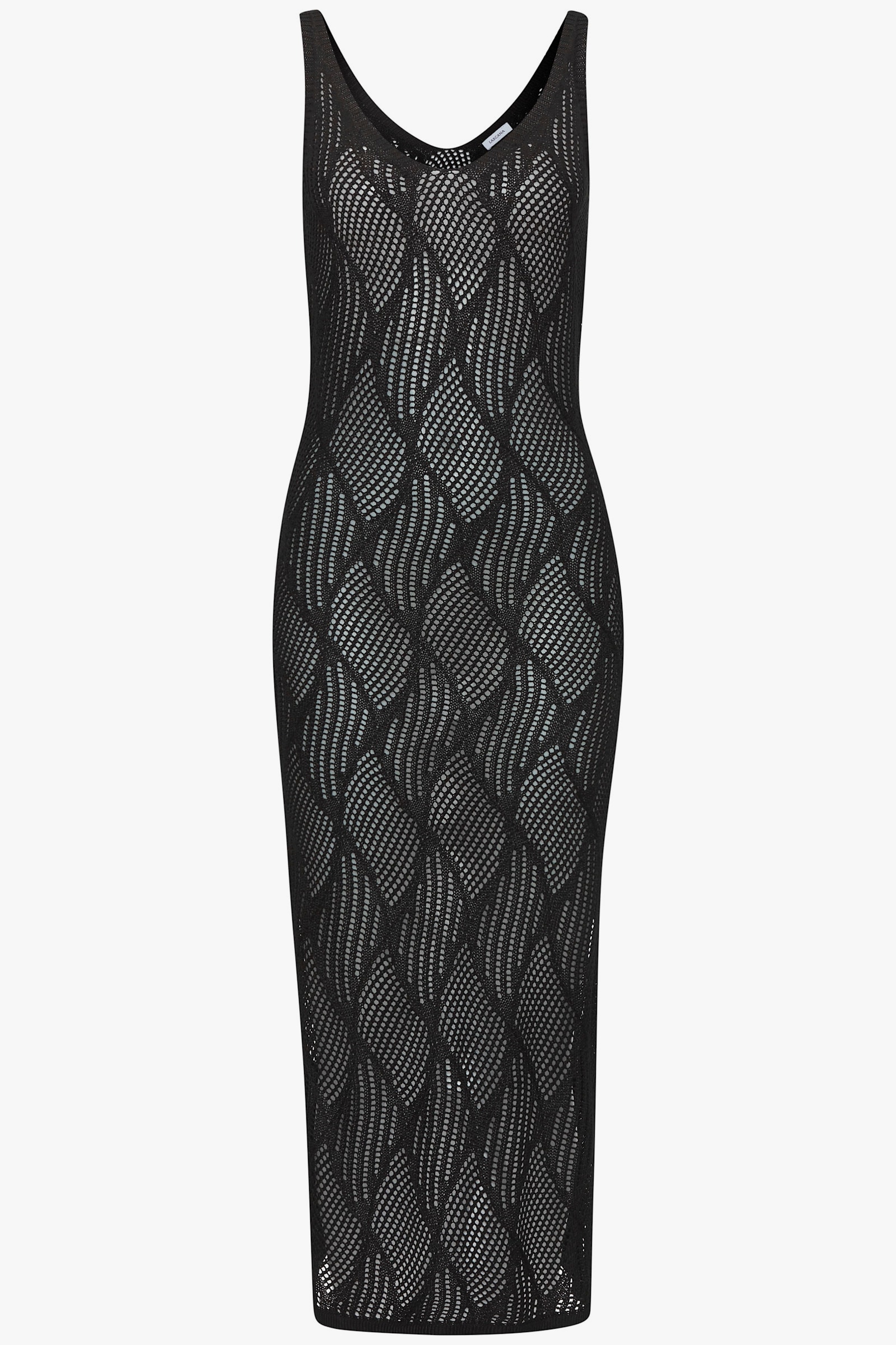 LASCANA Strickkleid - schwarz