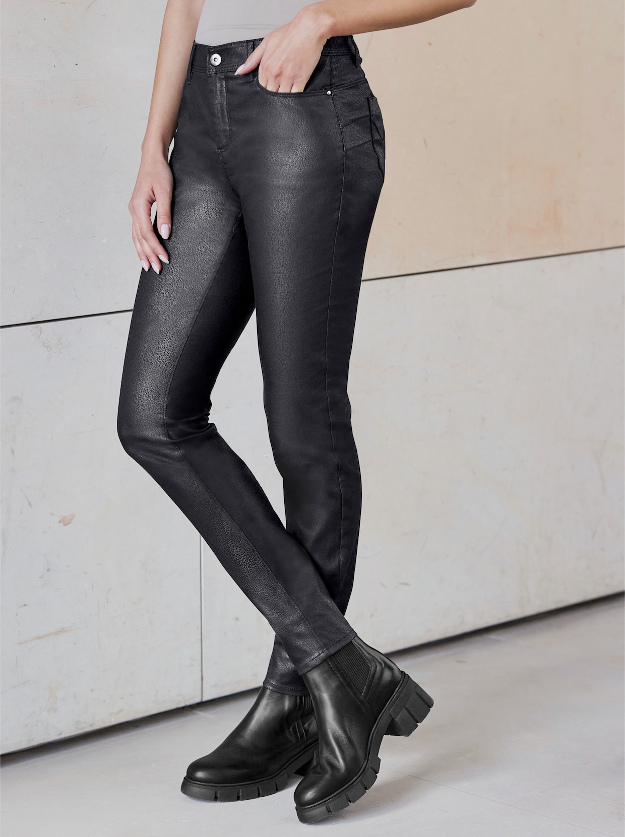 heine Push-up-Hose - schwarz