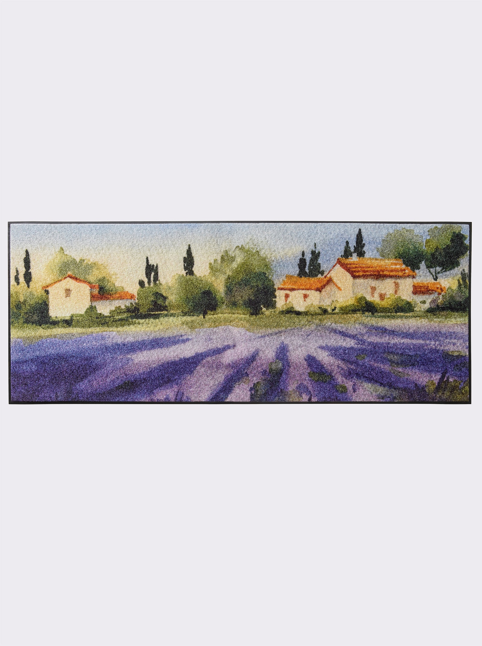 wash+dry by Kleen-Tex Fußmatte - grün-lila