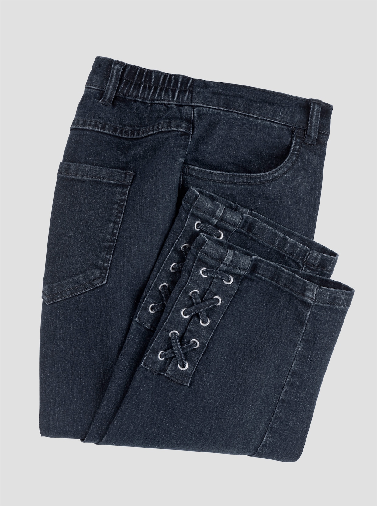 3/4-jeans - dark blue, denim