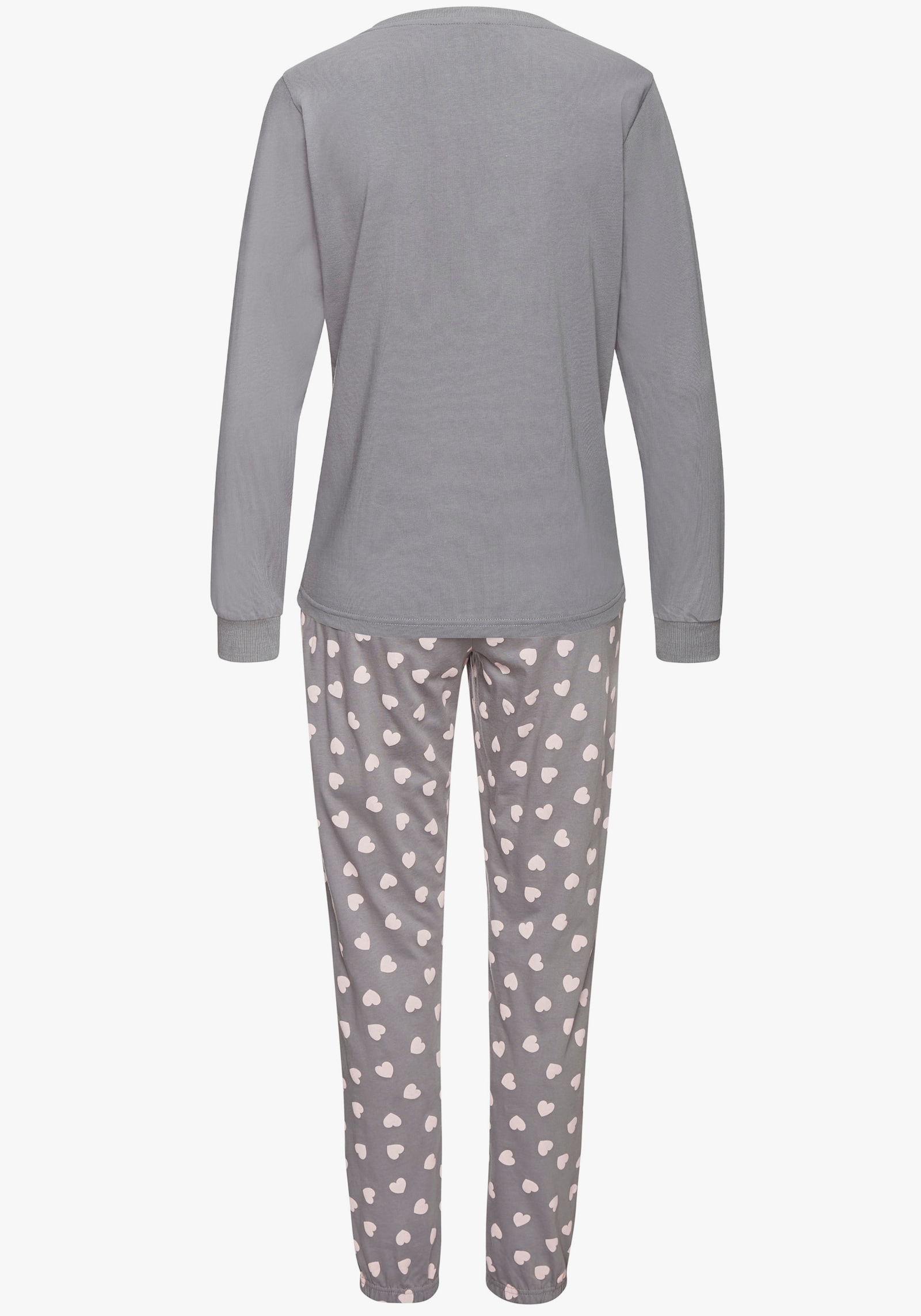 Vivance Dreams Pyjama - taupe gedessineerd