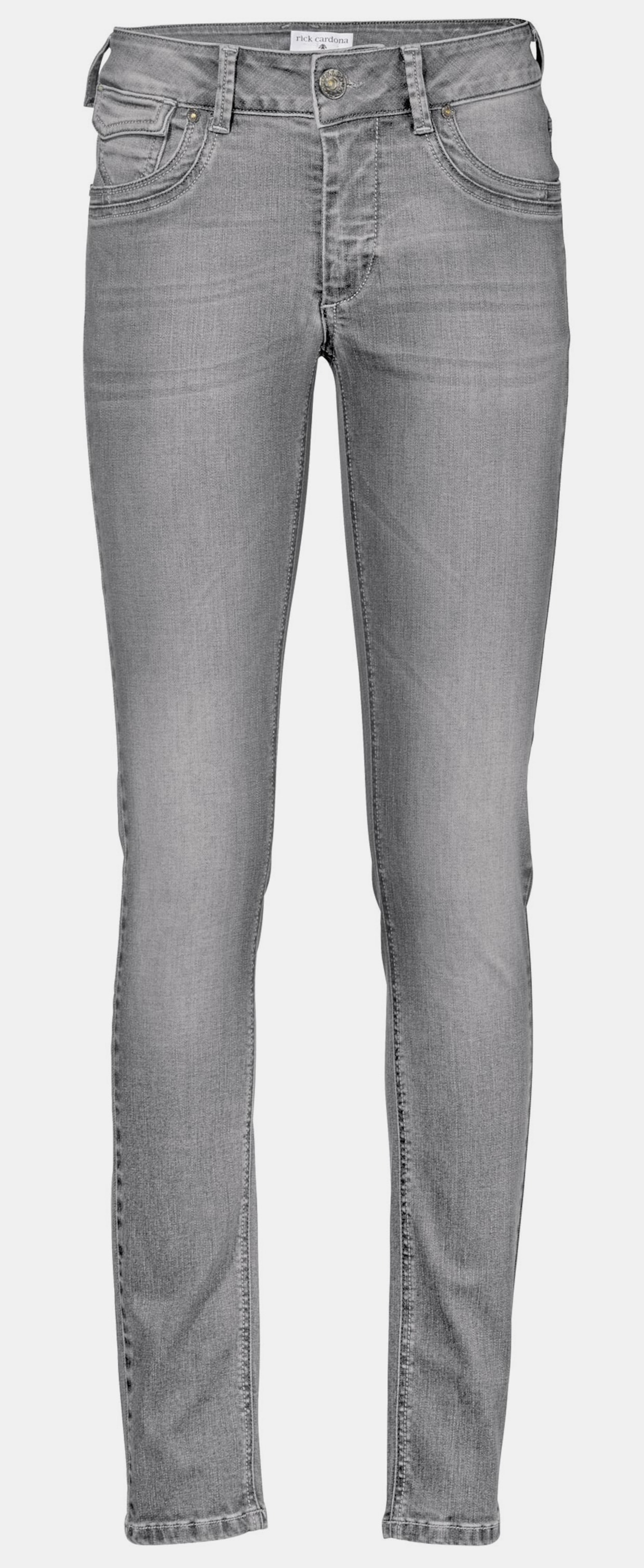 Linea Tesini Bauchweg-Jeans - grey denim