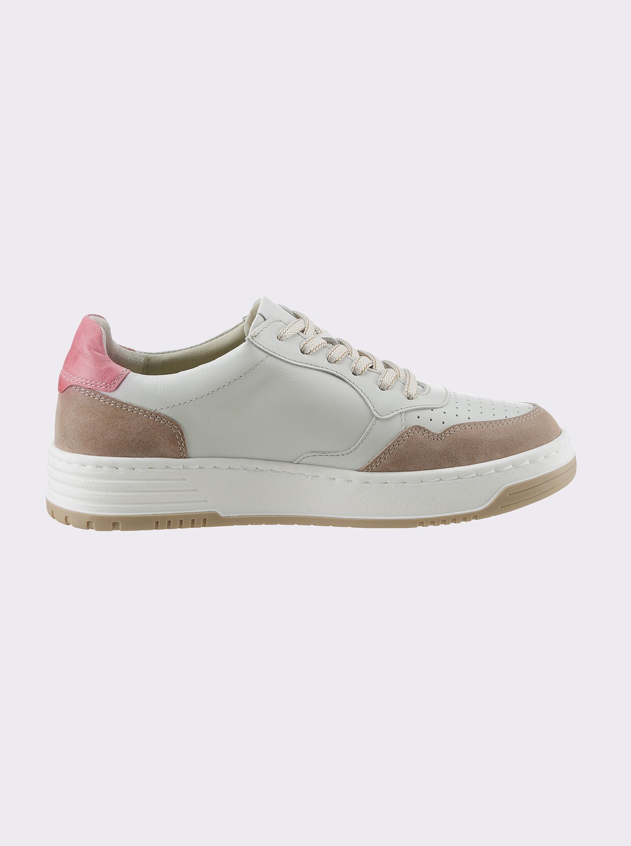 heine Sneaker - ecru/mauve