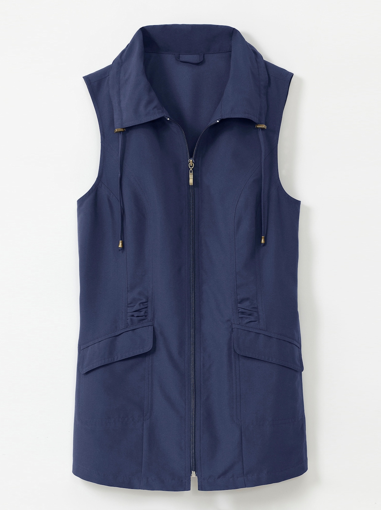 Lang vest - marine