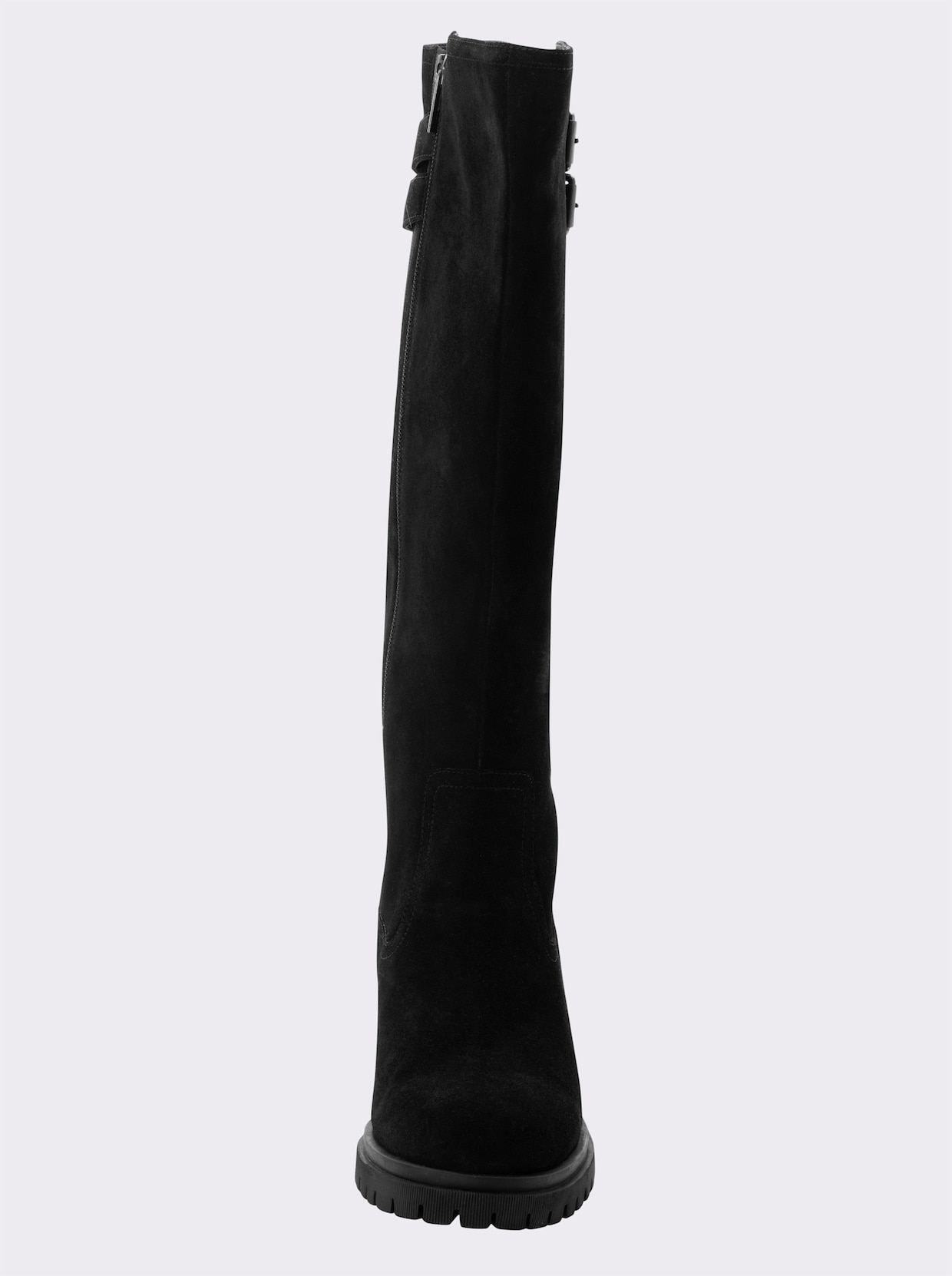 sheego Weitschaftstiefel - schwarz