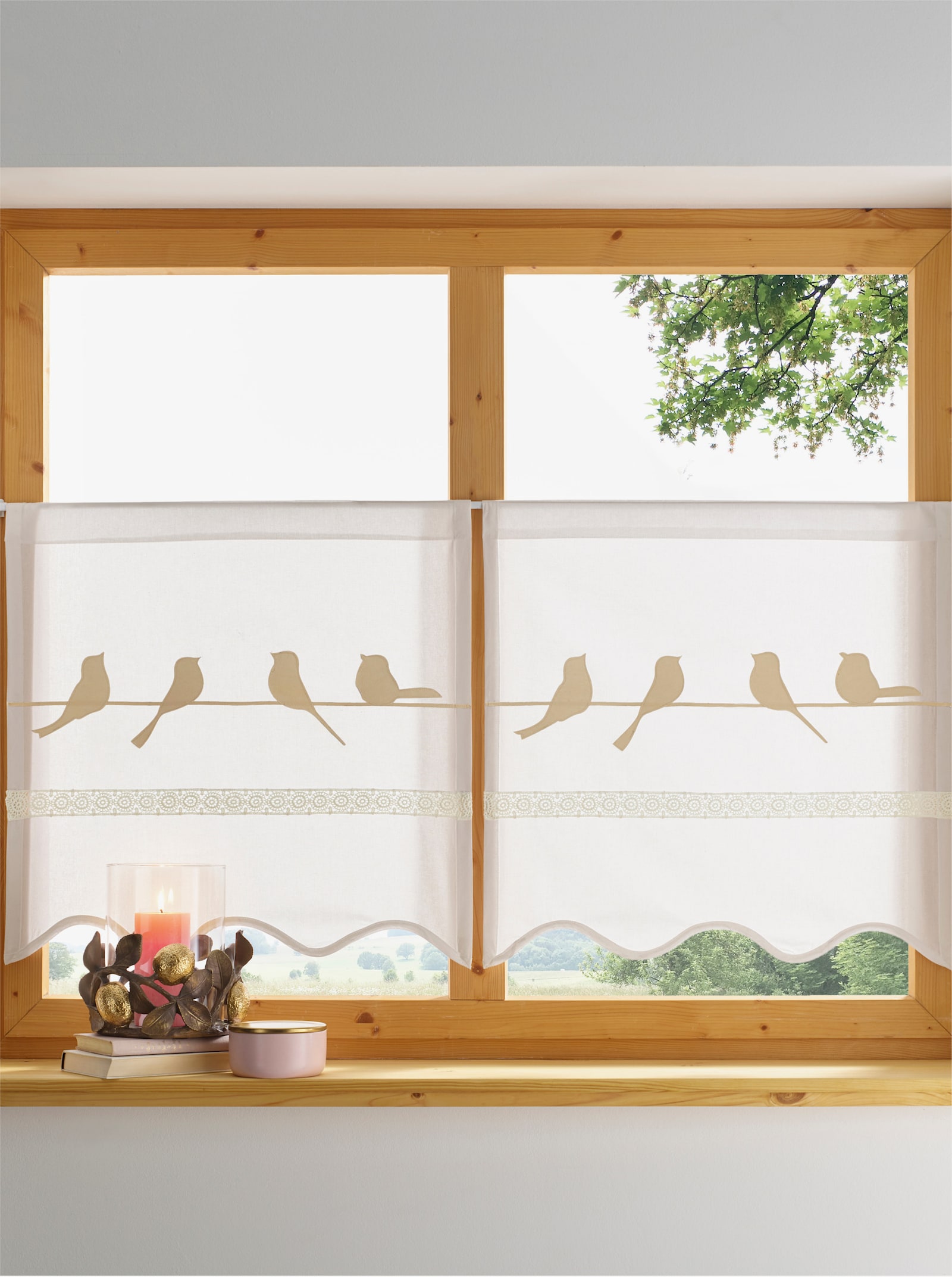 heine home Panneau - weiß-natur