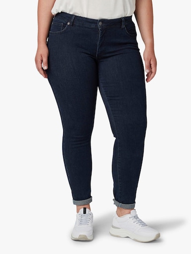 TOM TAILOR PLUS Skinny-fit-Jeans - darkblue-denim