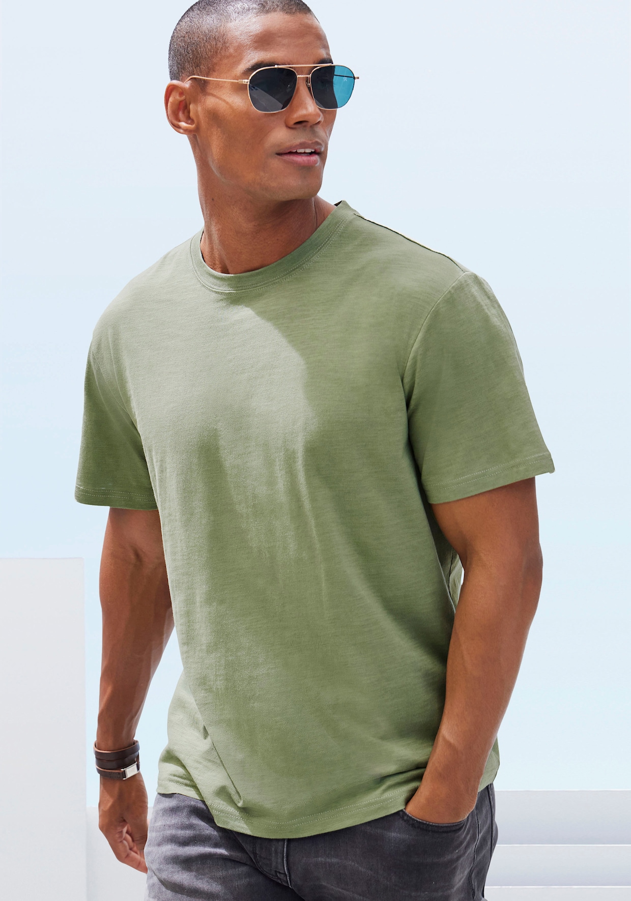 T-Shirt - khaki