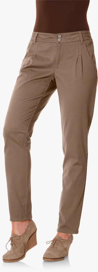 heine Pantalon Chino - couleur chamois