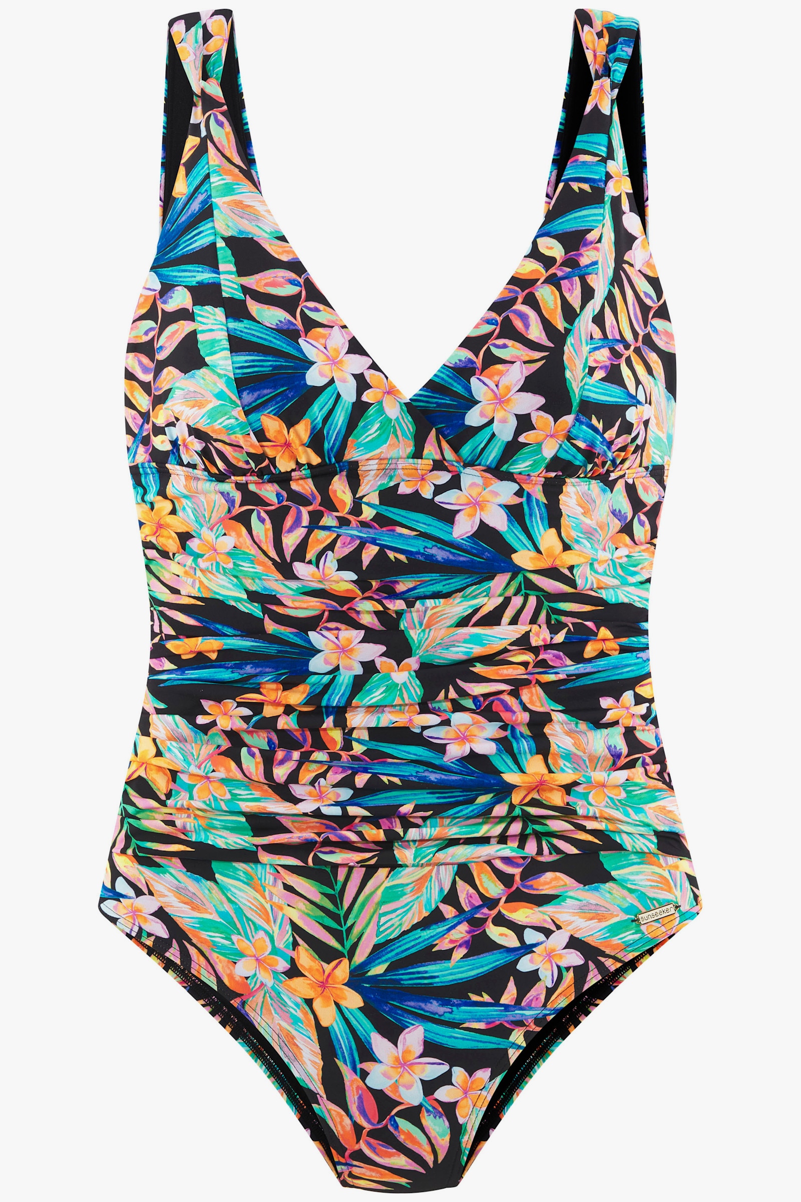 Sunseeker Badeanzug - schwarz bedruckt