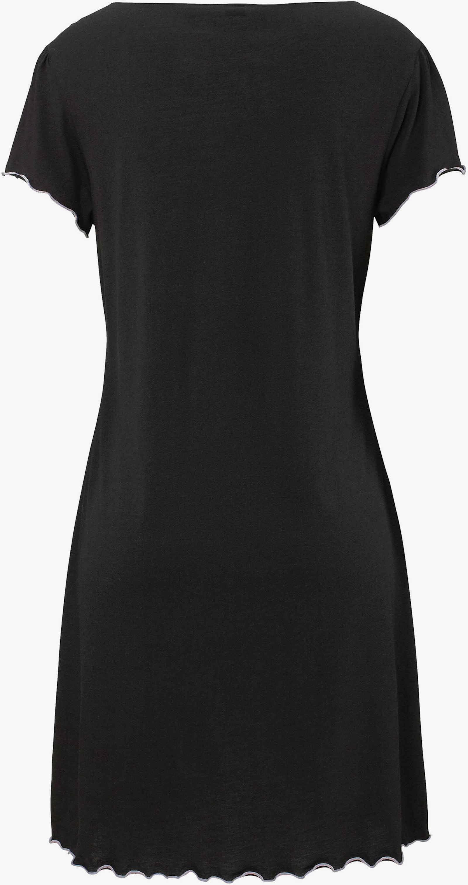 s.Oliver Nachthemd - schwarz