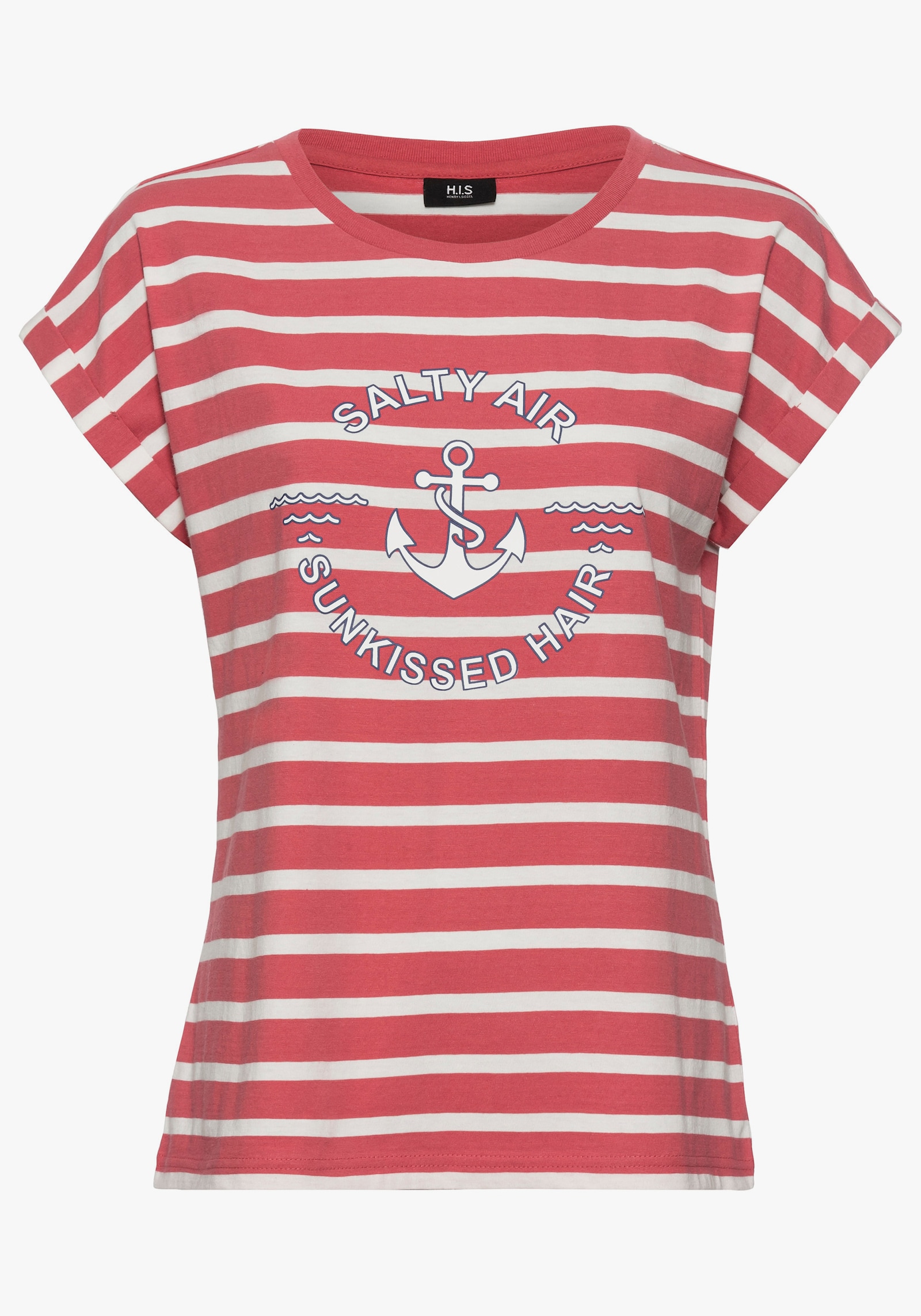 H.I.S T-shirt - rood