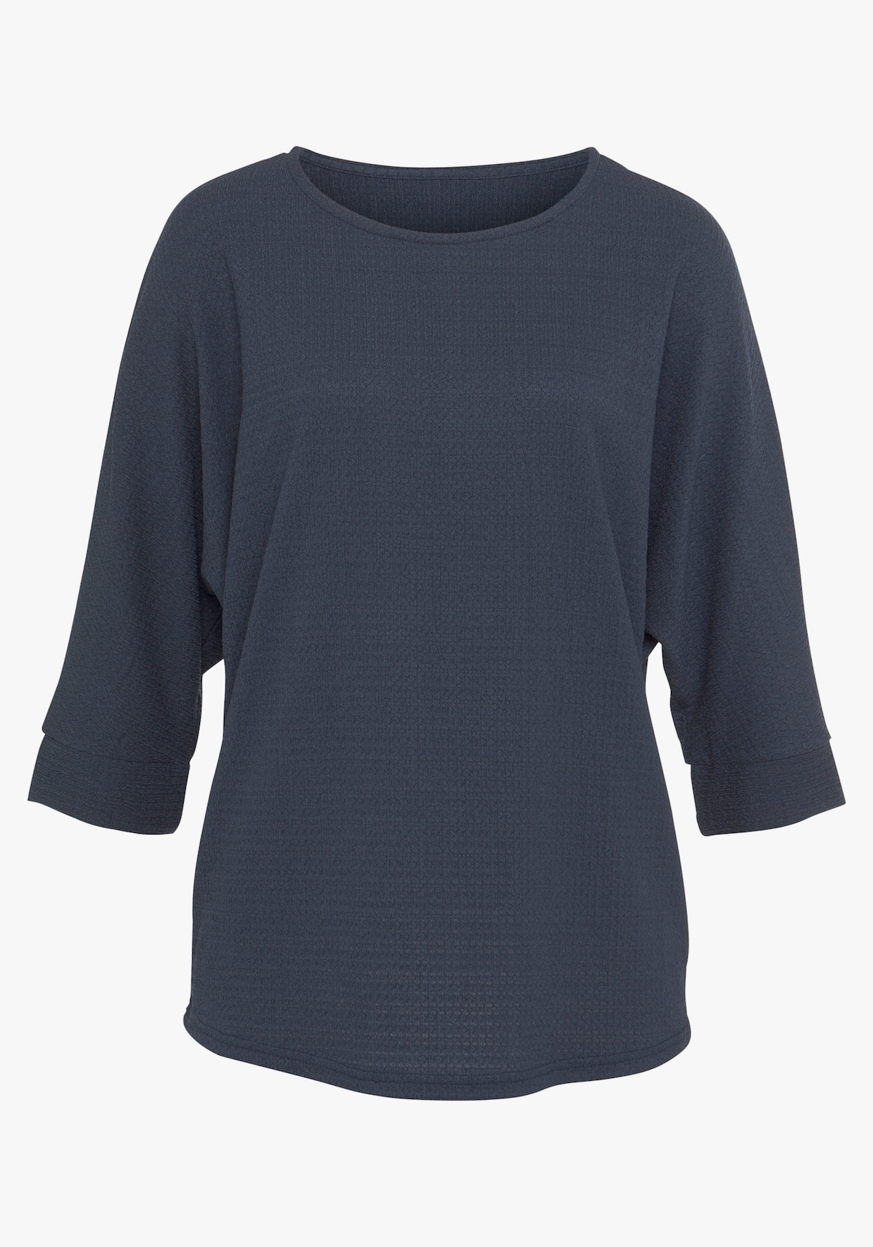 Vivance Shirt met 3/4-mouw - navy