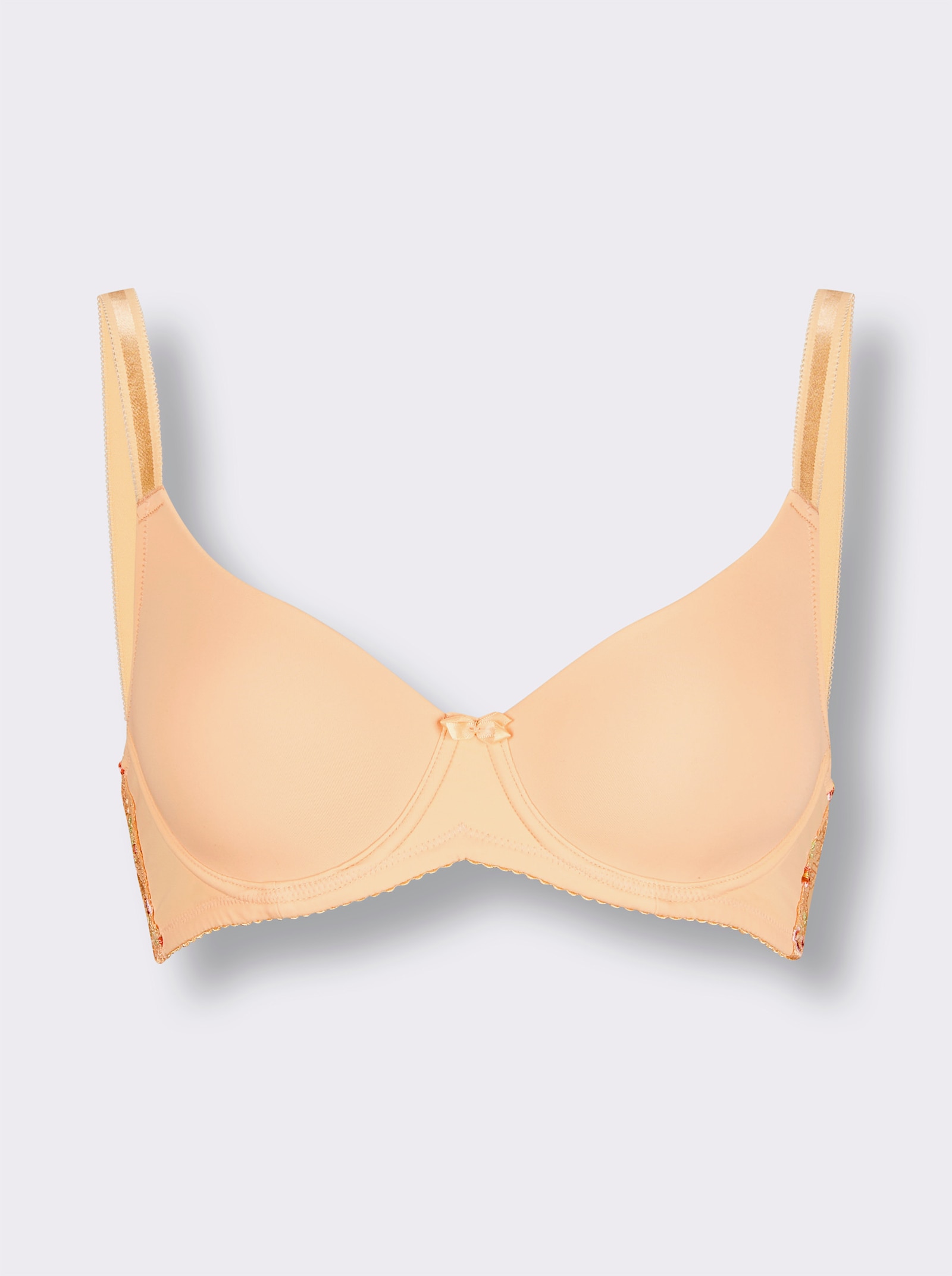 wäschepur Schalen-BH mit Bügel und nahtlos vorgeformten Cups - apricot