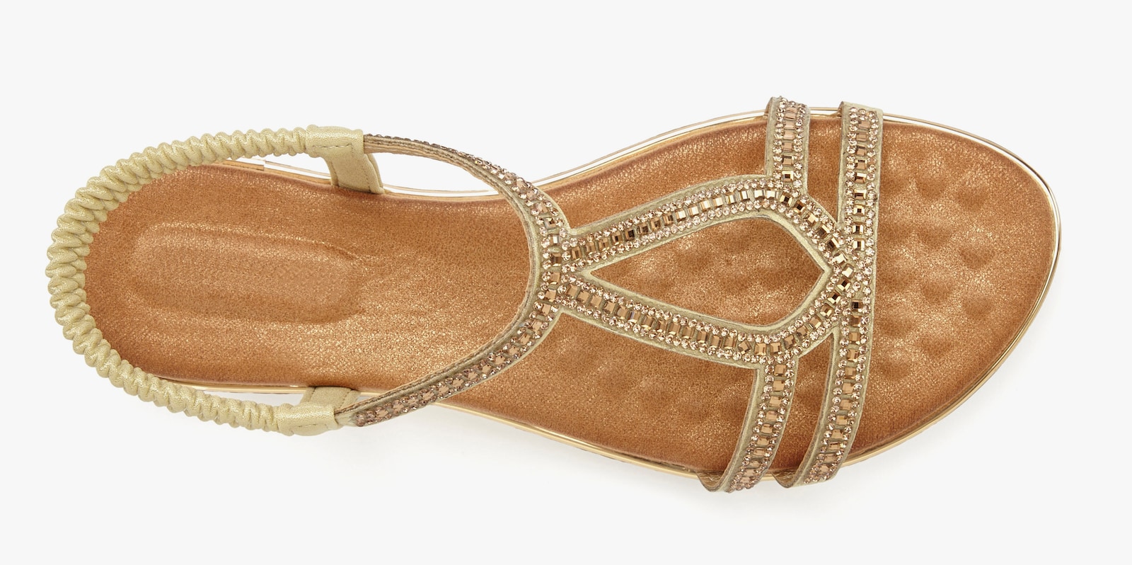 Vivance Sandale - goldfarben