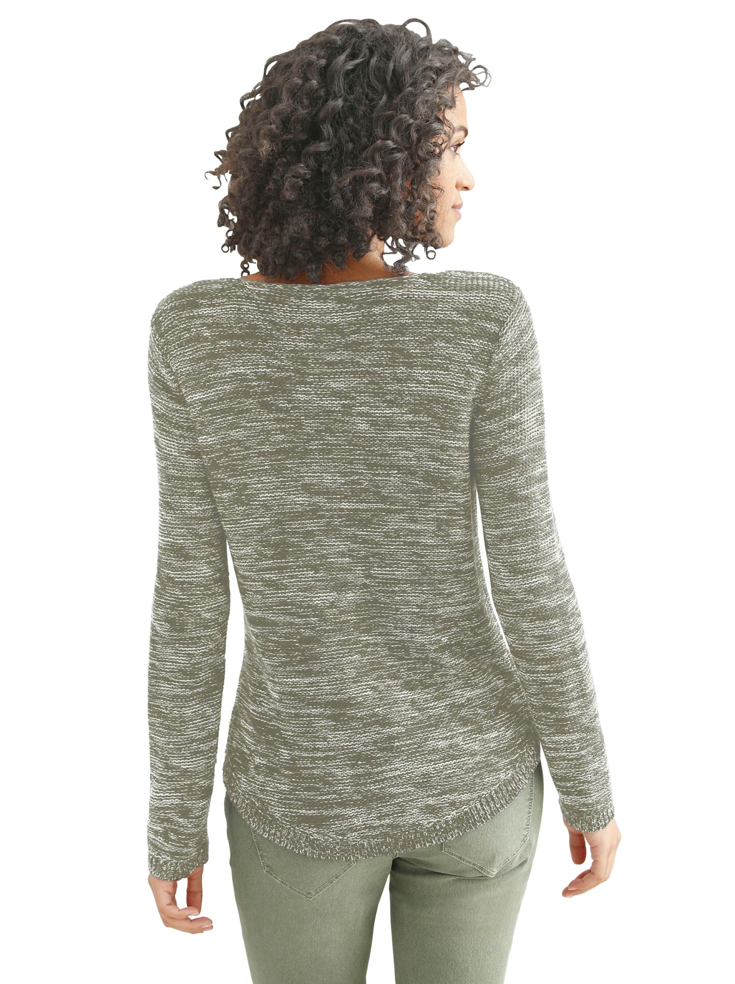 Collection L Pullover - schilf-meliert