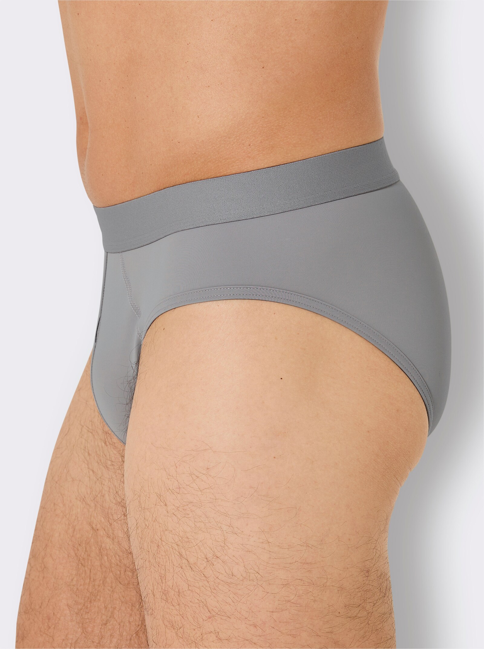 wäschepur men Slip - steingrau