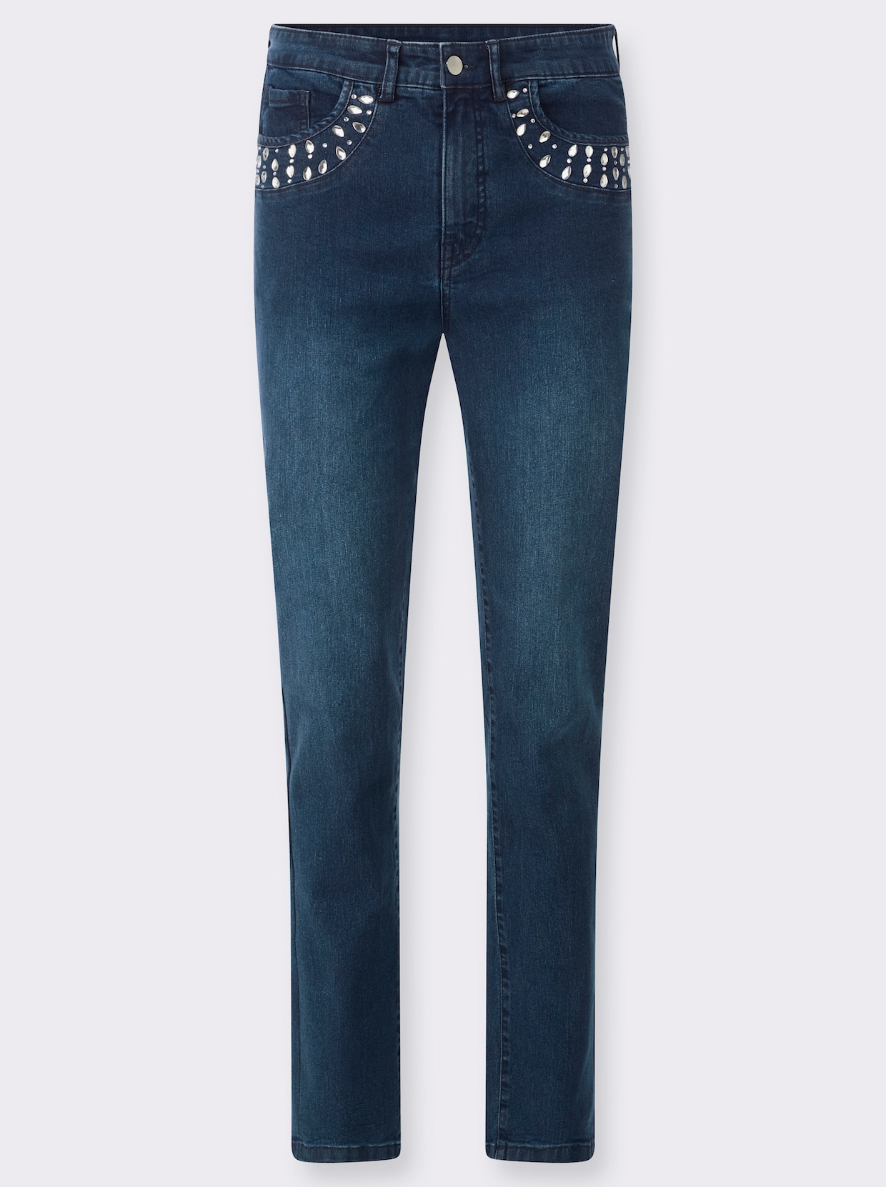 Jeans - blue-stone-washed