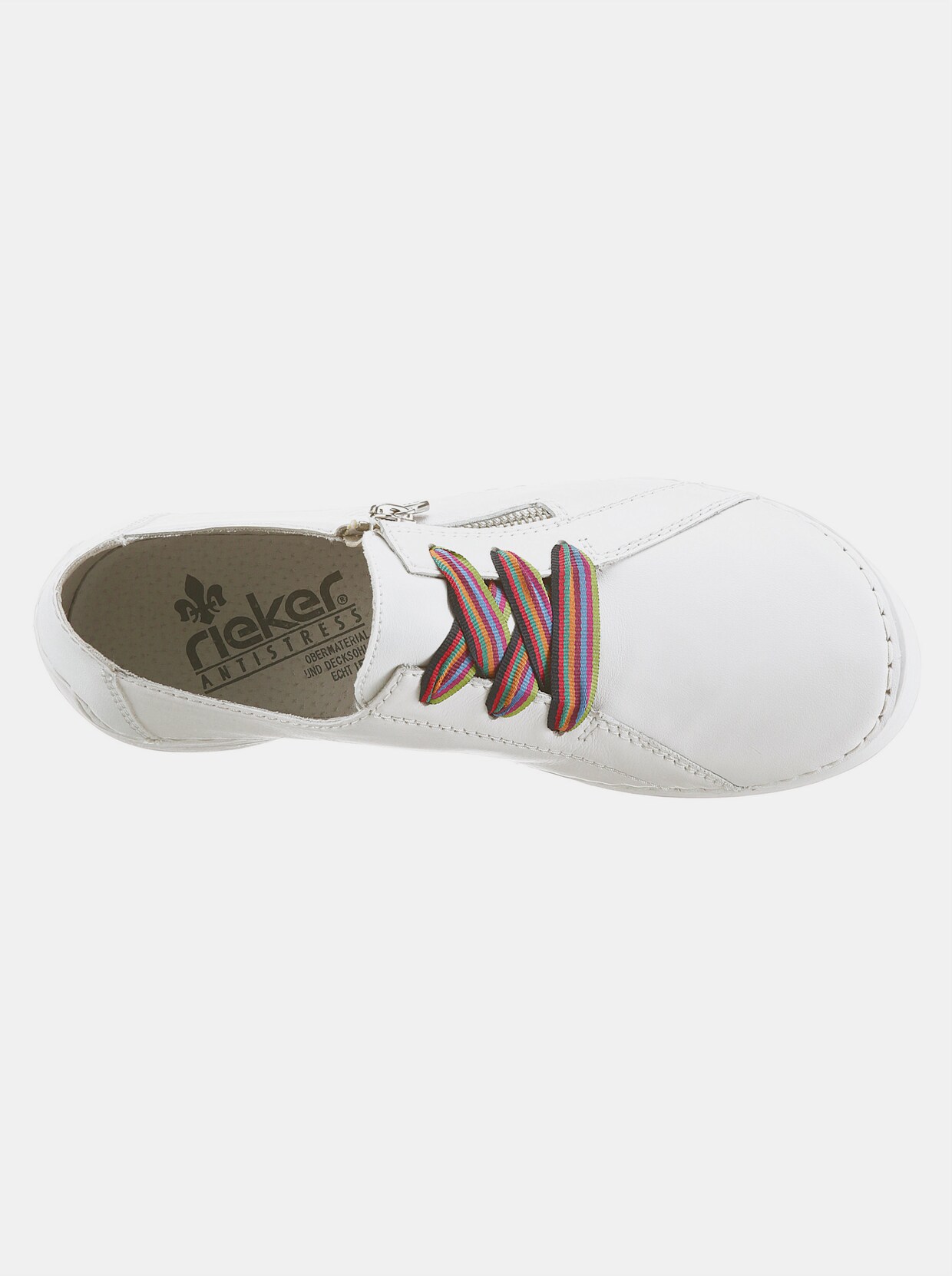 Rieker Schnürschuh - weiß