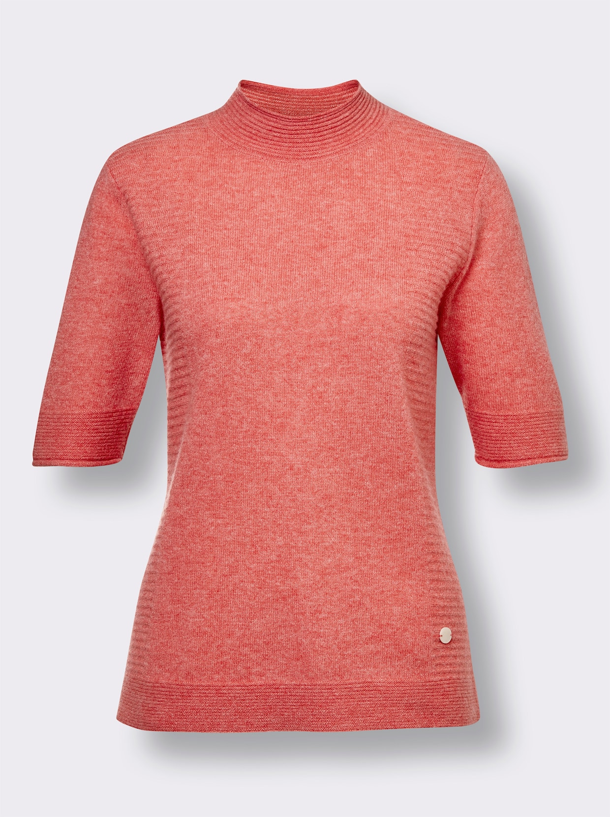 CREATION L PREMIUM Kaschmirpullover - koralle