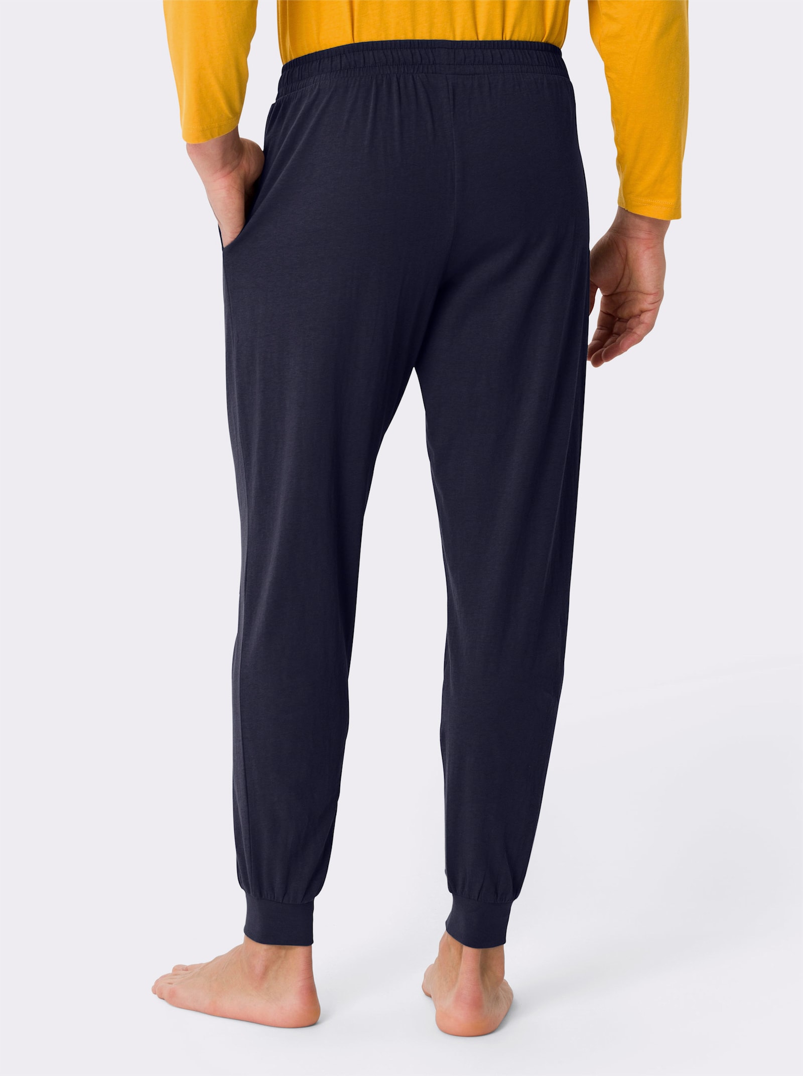 Pyžamové nohavice - námornícka modrá